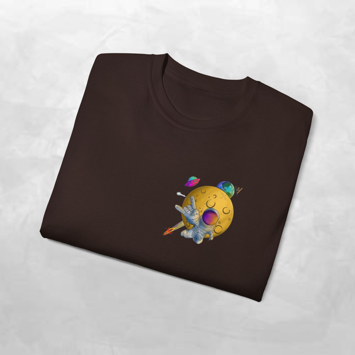 Funny Graphic Tee – "Happy Taco" Design for Food Lovers