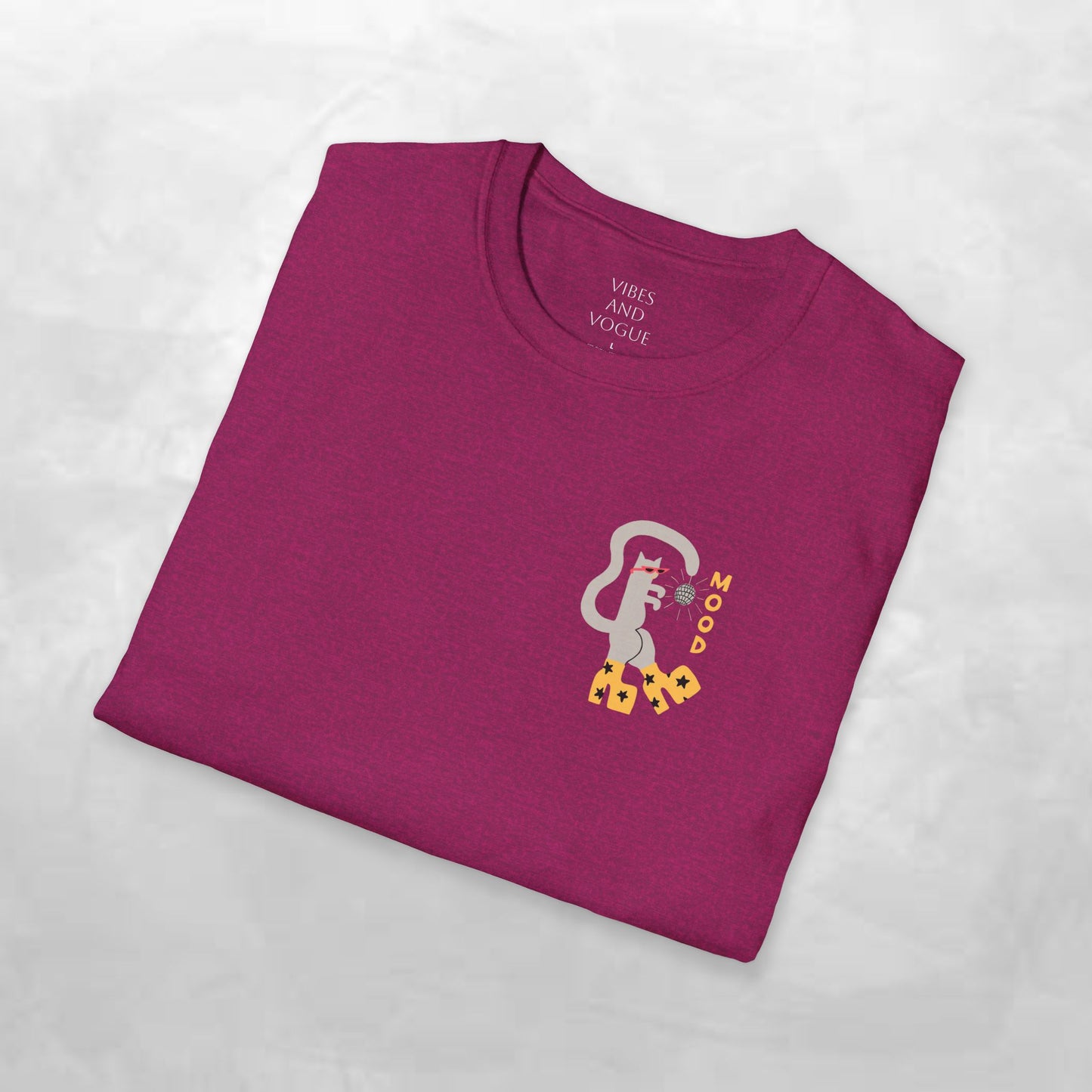 Ghost & Sunflowers T-Shirt — Cute Minimal Halloween Tee