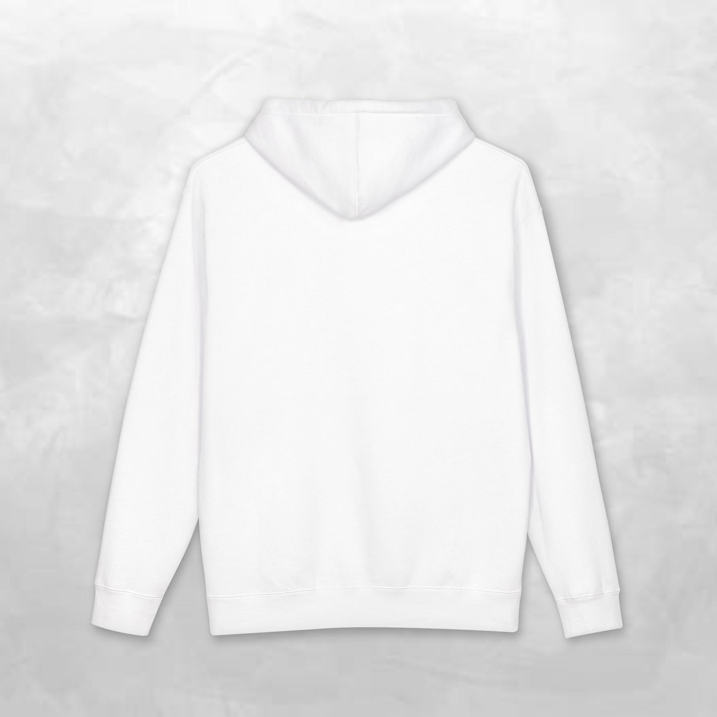 Classic White Hoodie — Minimal Pullover Sweatshirt