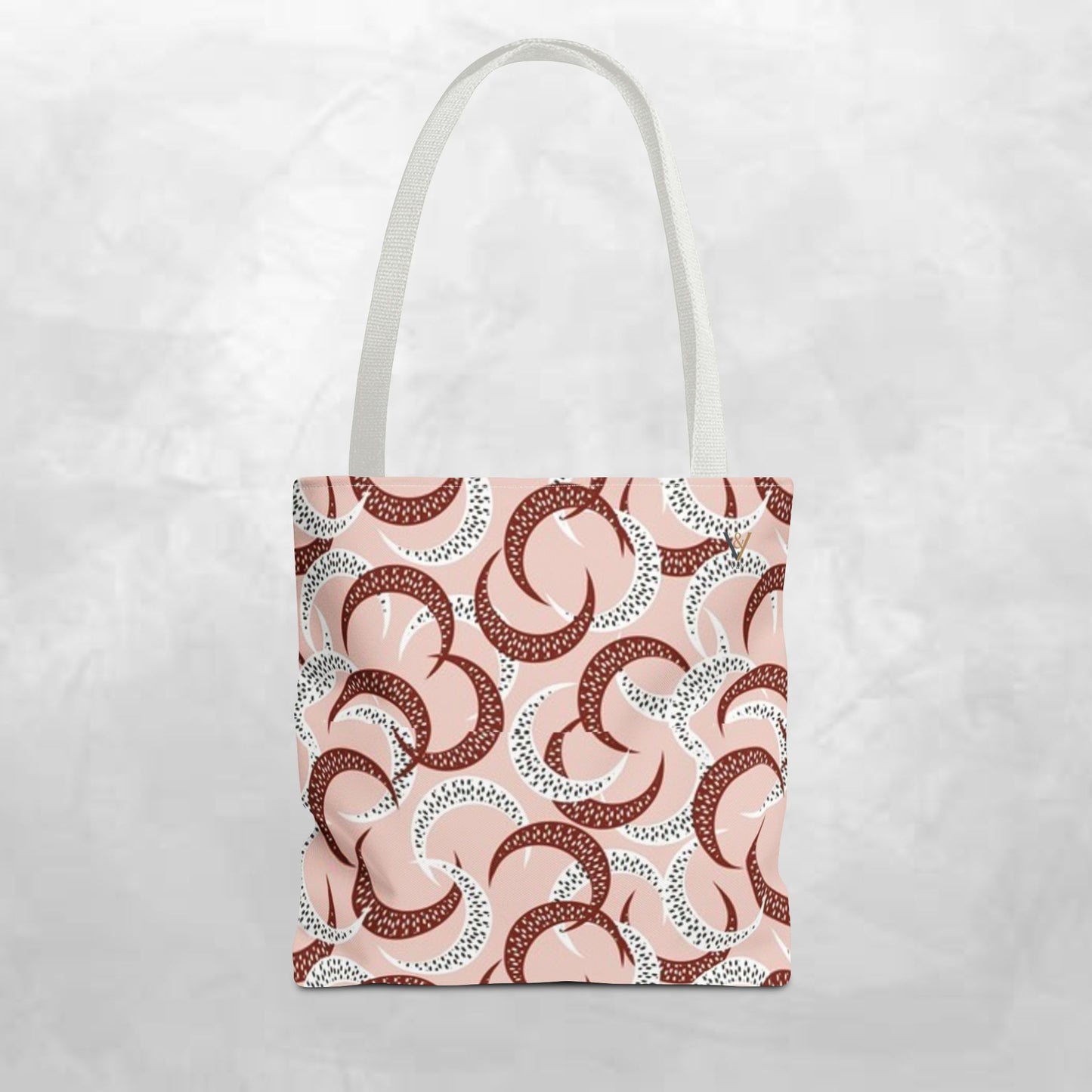Chic Patterned Tote Bag, Stylish Grocery Bag, Reusable Shopping Tote, Eco-Friendly Handbag, Casual Daily Accessories