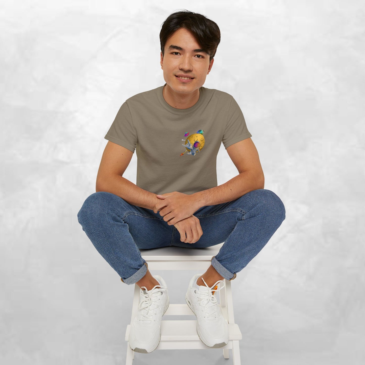 Funny Graphic Tee – "Happy Taco" Design for Food Lovers