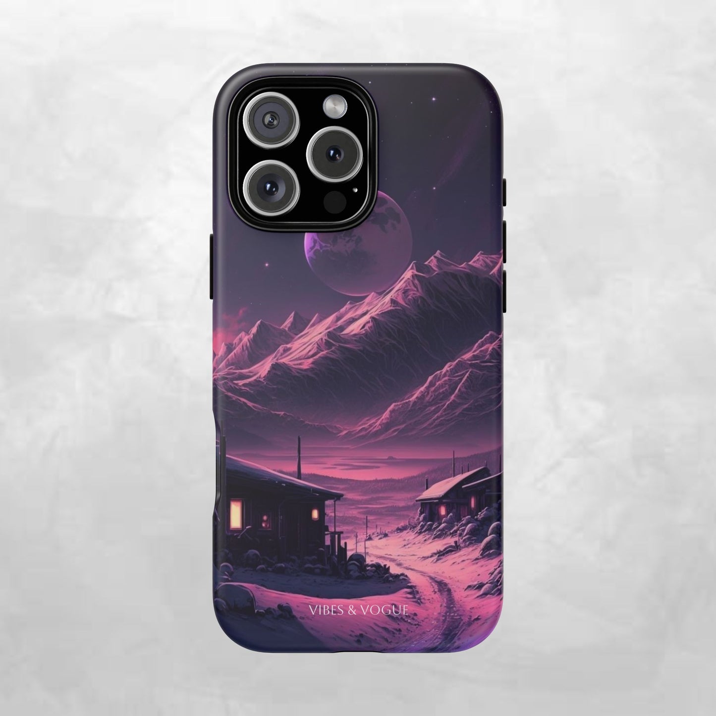 Futuristic Phone Case, Galaxy Aesthetic, Cosmic Art, Stylish Protection, Gifts for Tech Lovers