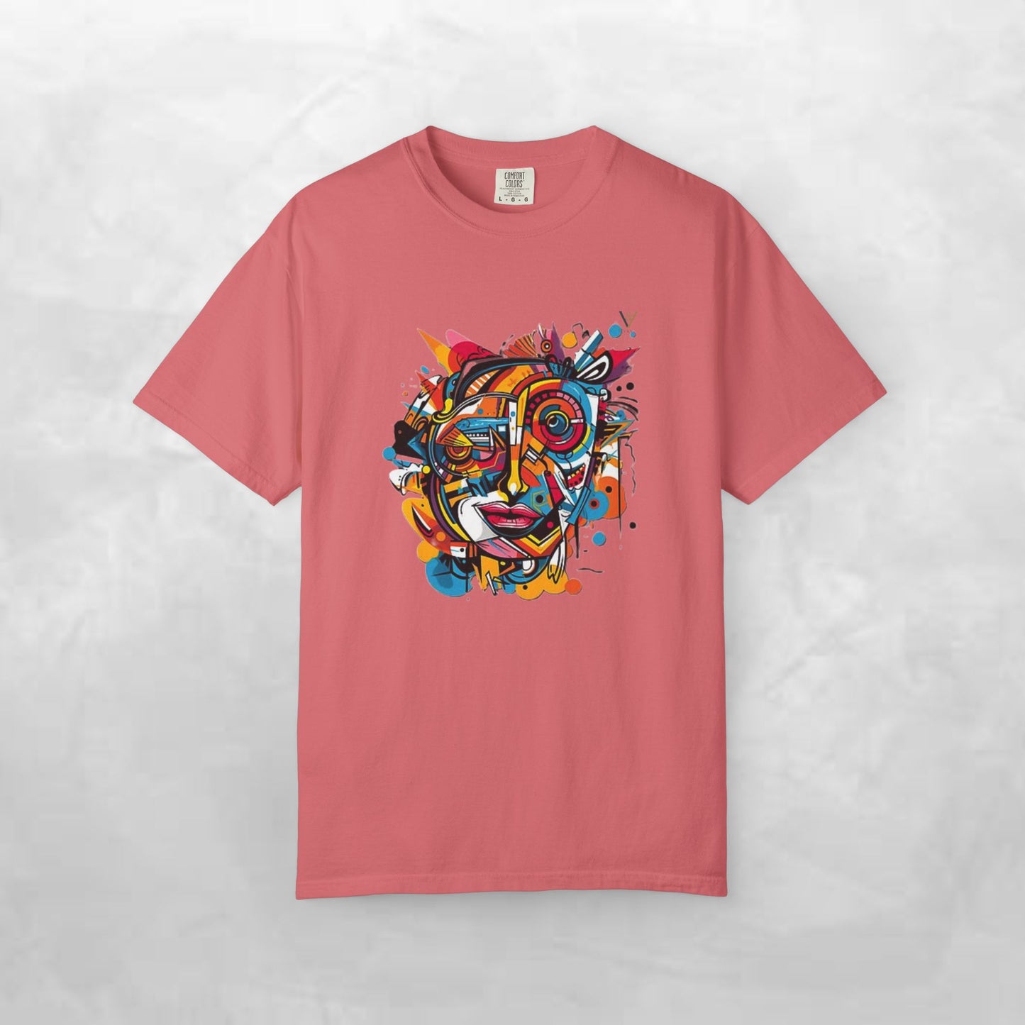 Vibrant Abstract Art Unisex T-Shirt - Casual Wear for Art Lovers