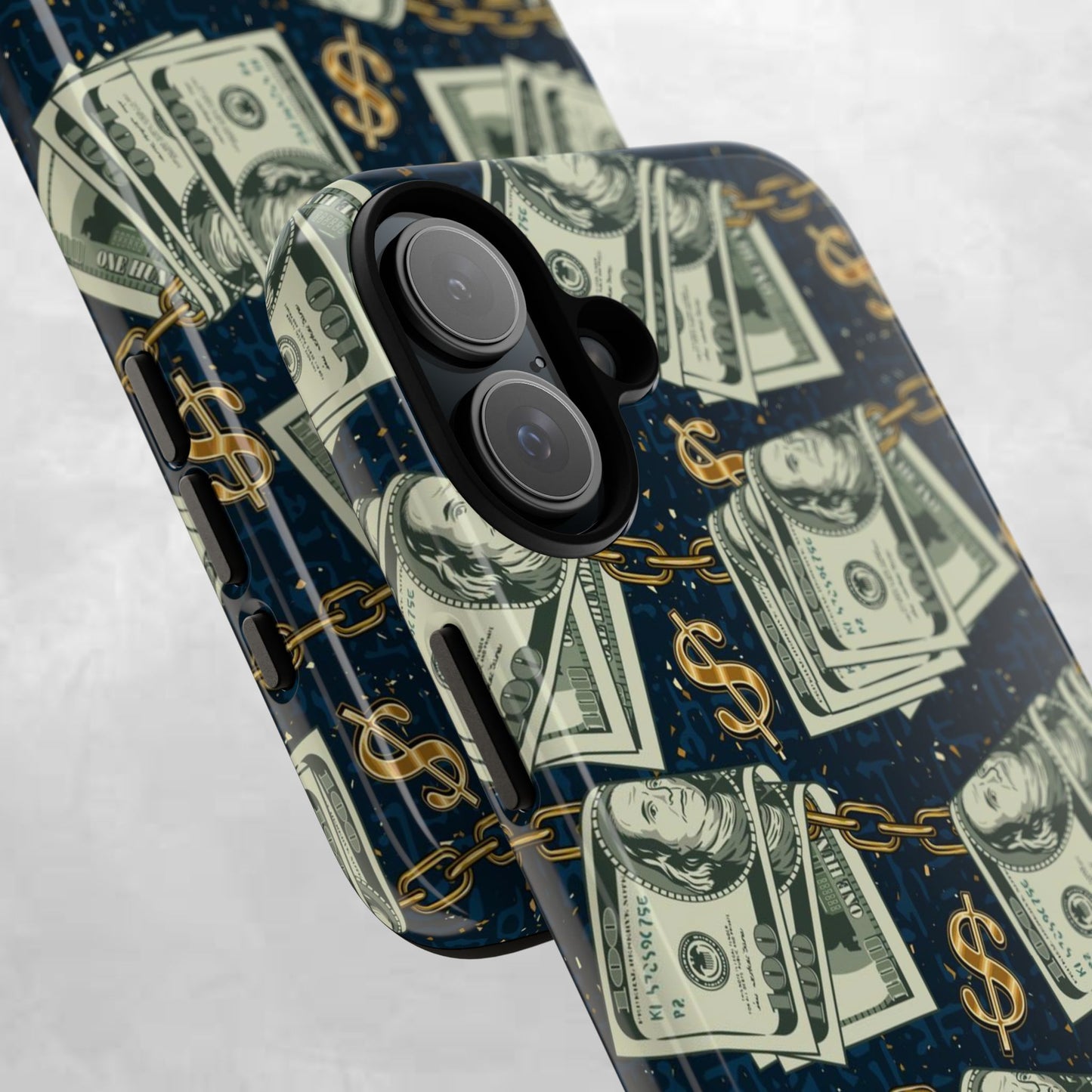 Money Motivation Phone Case, Tough Cases for iPhone, Money Design Phone Accessory, Trendy Tech Gifts, Unique Phone Cover
