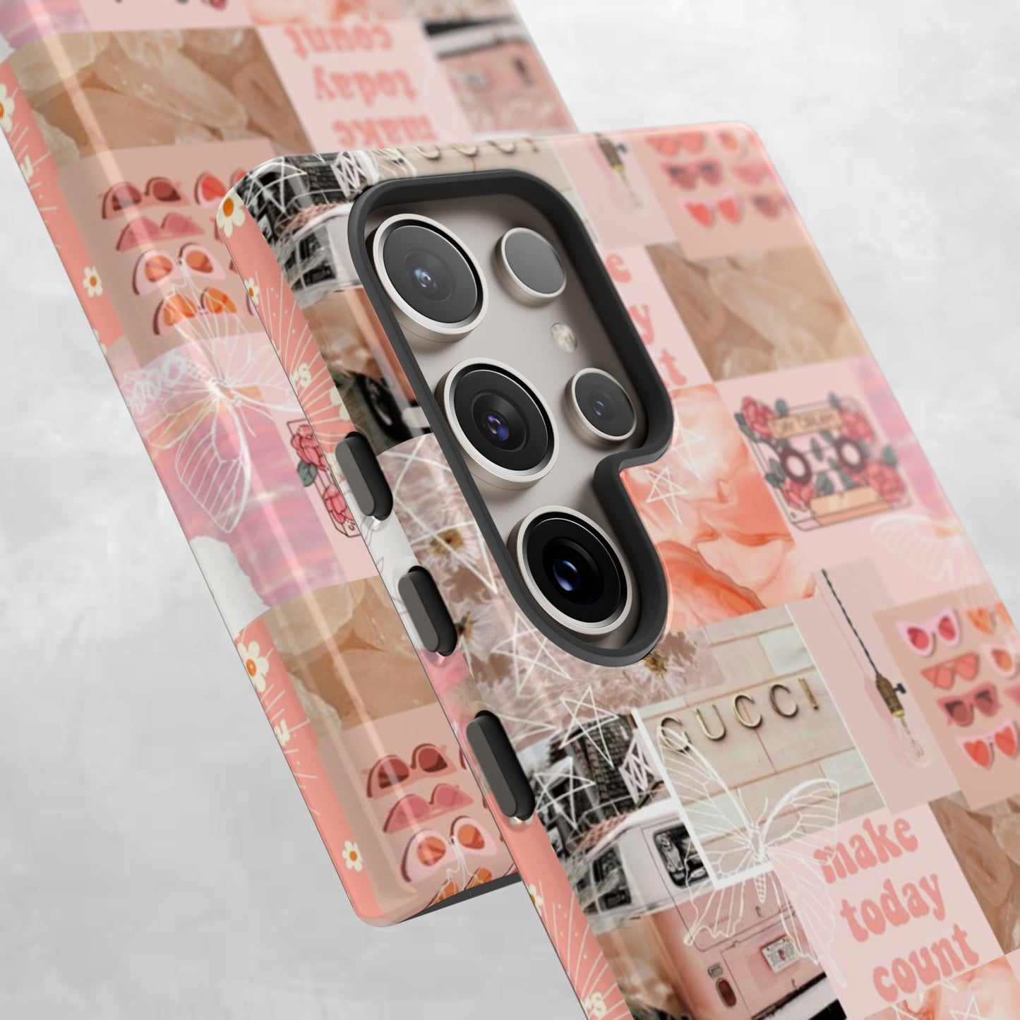 Stylish Phone Case for Trendsetters, Customizable Smartphone Cover, Vibes & Vogue Design, Floral Aesthetic Gift, Unique Tech Accessory
