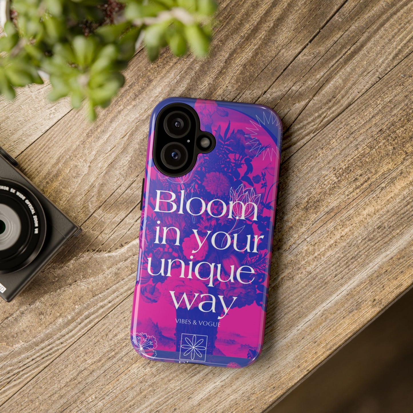 Bloom in Your Unique Way Phone Case - Tough and Stylish Design