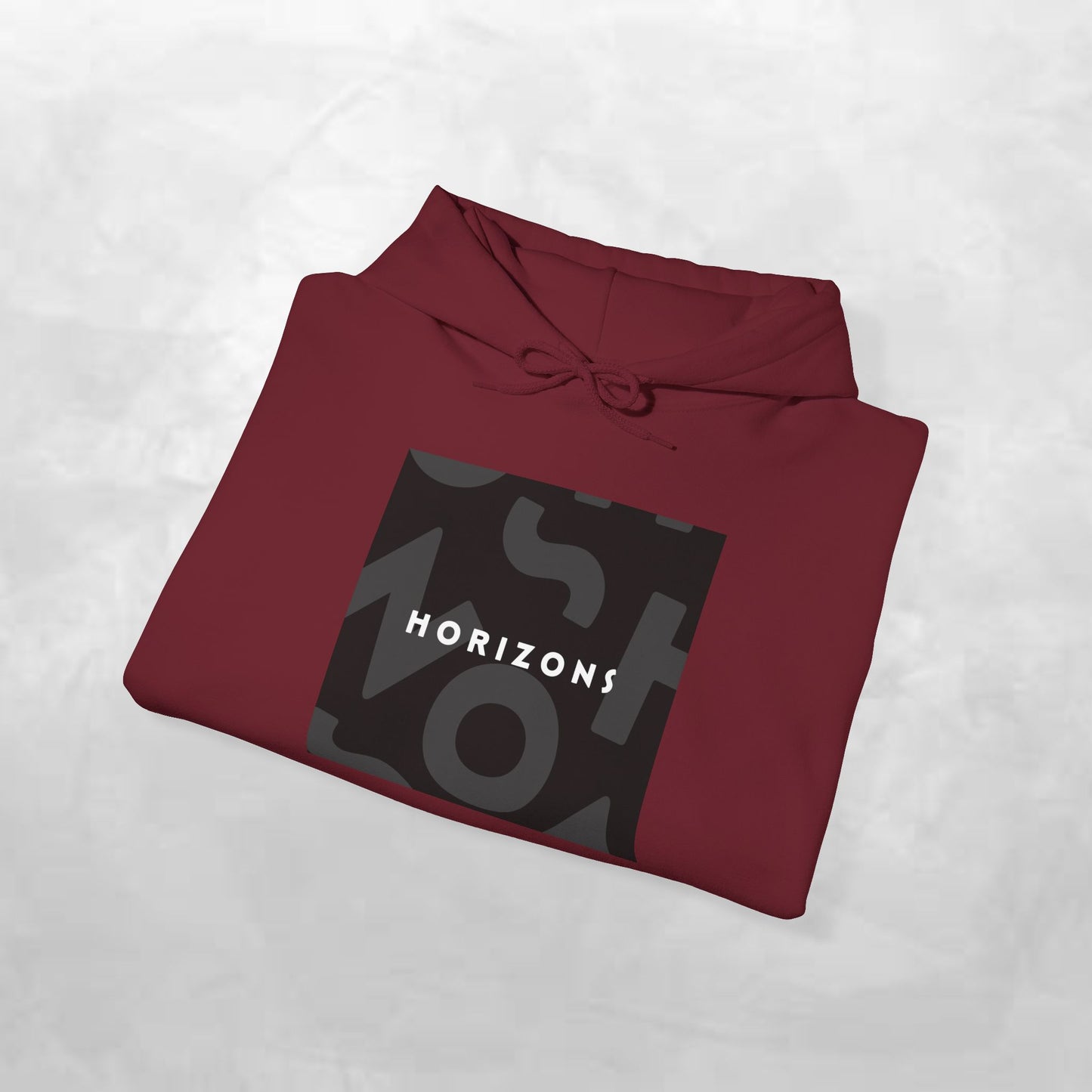 Horizons Unisex Heavy Blend™ Hooded Sweatshirt - Cozy Graphic Hoodie for Casual Wear