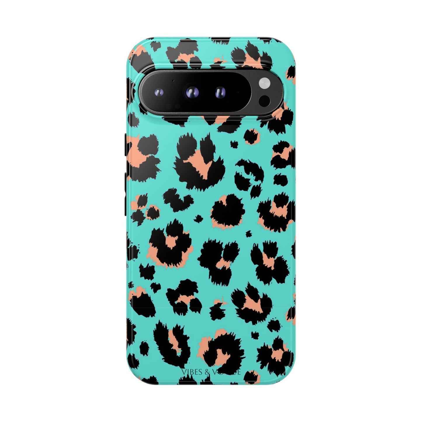Leopard Print Phone Case, Tough Phone Case, Wild Style Accessory, Animal Print Cover, Stylish Phone Protection