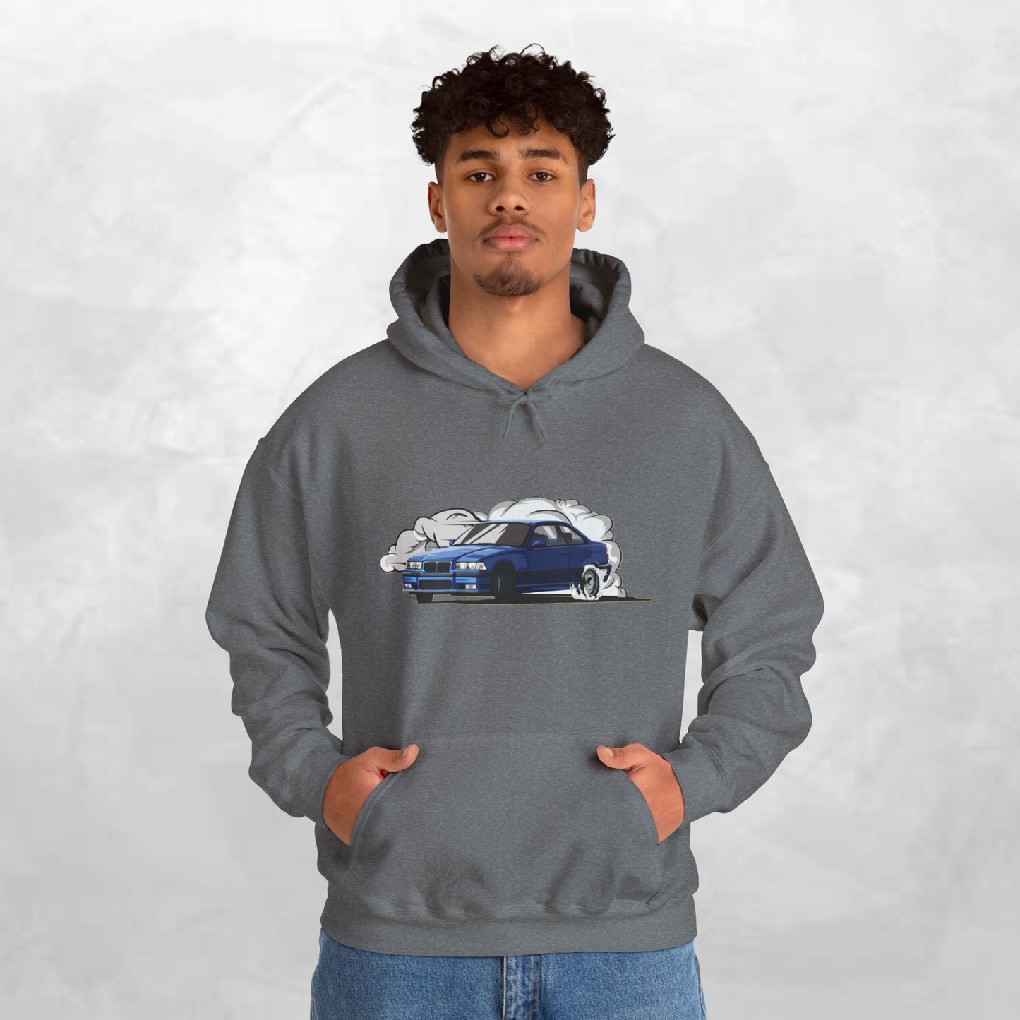 Cool Car Graphic Hoodie for Auto Lovers, Vintage Sweatshirt, Perfect Gift for Car Enthusiasts, Casual Wear, Unisex Hoodie