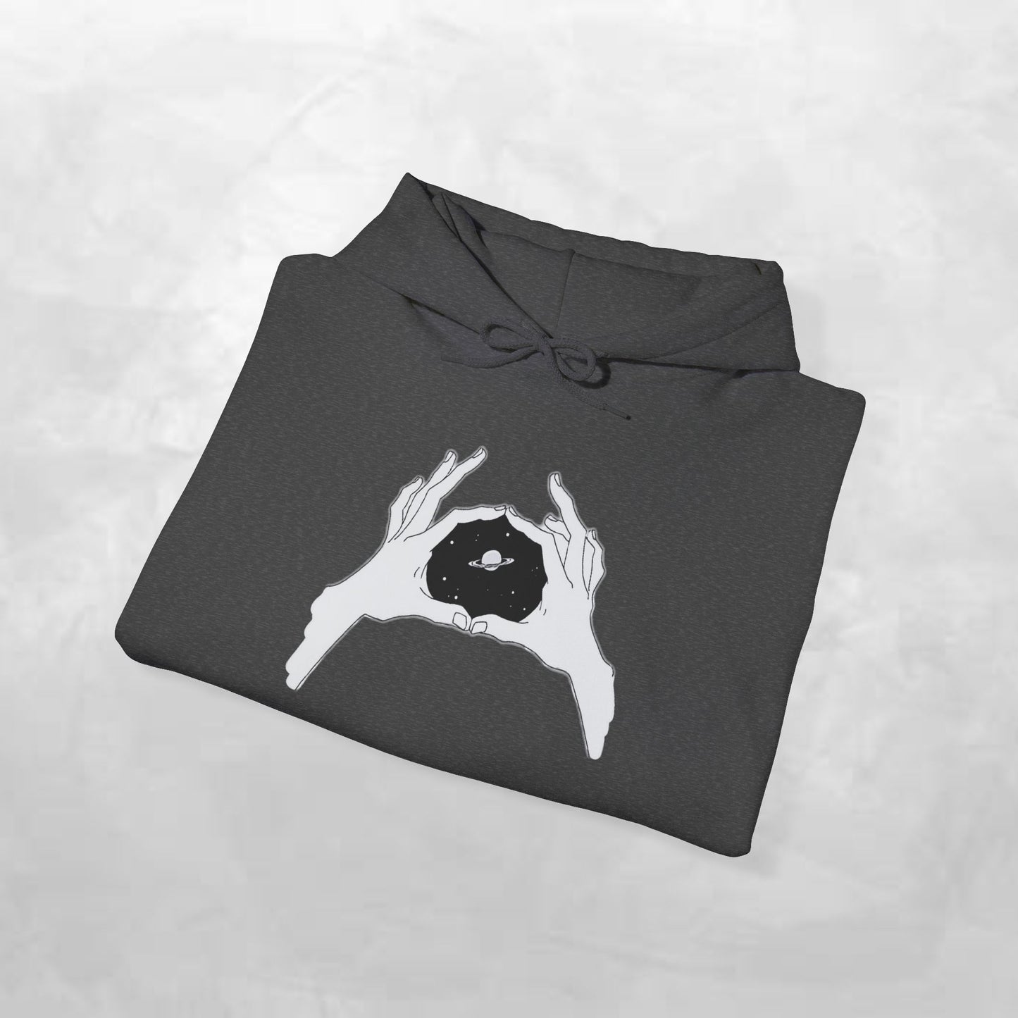 Artistic Hands Unisex Hooded Sweatshirt - Cozy Gift for Art Lovers, Black Hoodie, Unique Graphic Sweatshirt, Stylish Everyday Wear, [...]