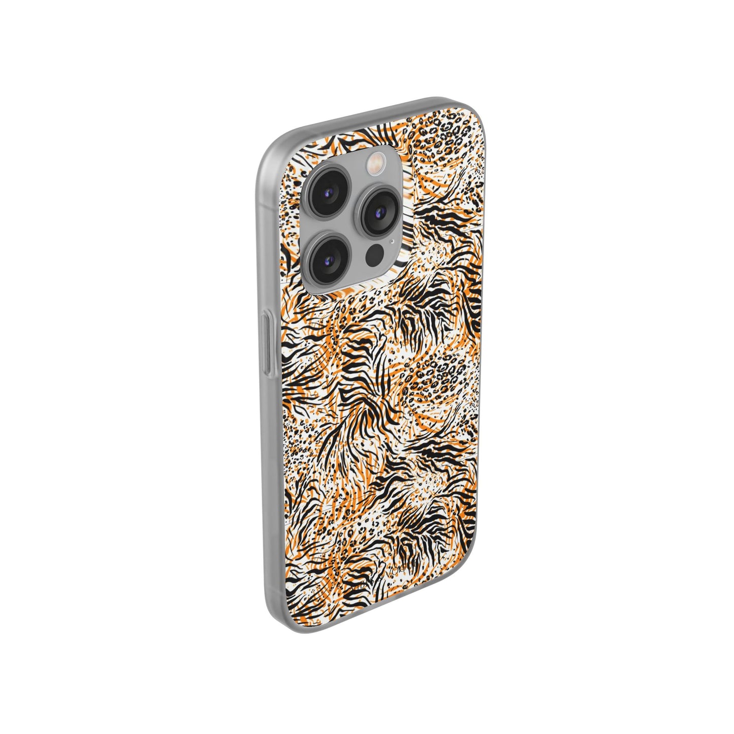 Wild Animal Print Flexi Case for iPhone - Fierce & Trendy Design