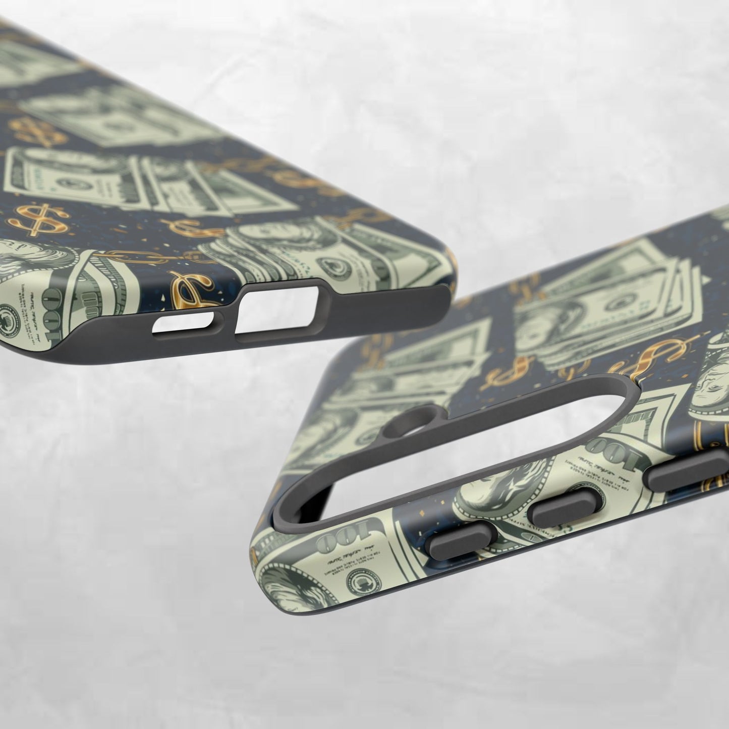 Money Motivation Phone Case, Tough Cases for iPhone, Money Design Phone Accessory, Trendy Tech Gifts, Unique Phone Cover