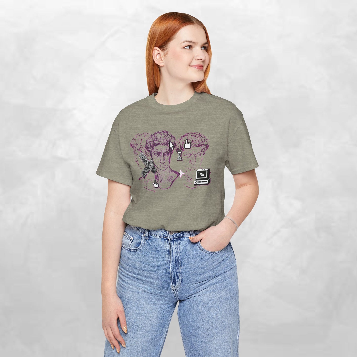 Artistic Brain Design Unisex Tee, Graphic T-Shirt, Casual Wear, Gift for Artists, Creative Apparel, Unique Fashion Statement