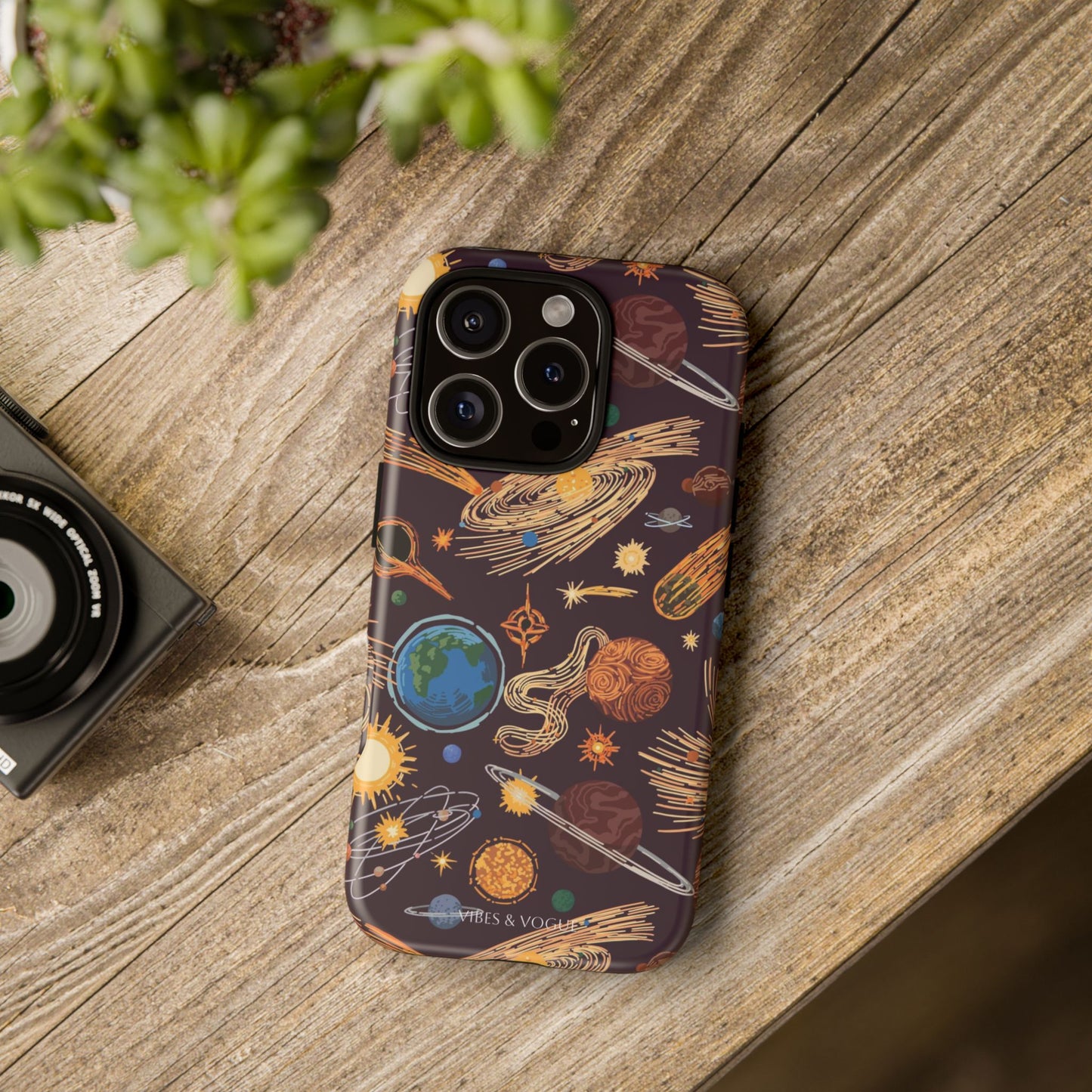 Space-Themed Phone Case - Cosmic Galaxy Design, Durable Protective Cover, Unique Gift, Celestial Lover's Accessory