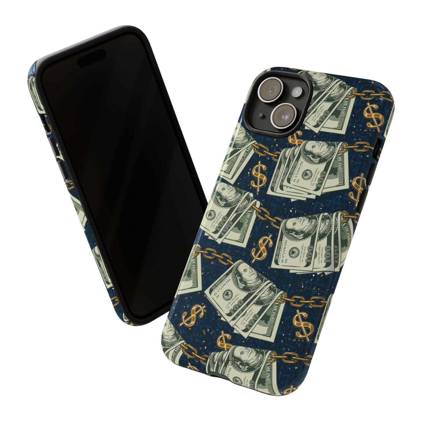 Money Motivation Phone Case, Tough Cases for iPhone, Money Design Phone Accessory, Trendy Tech Gifts, Unique Phone Cover