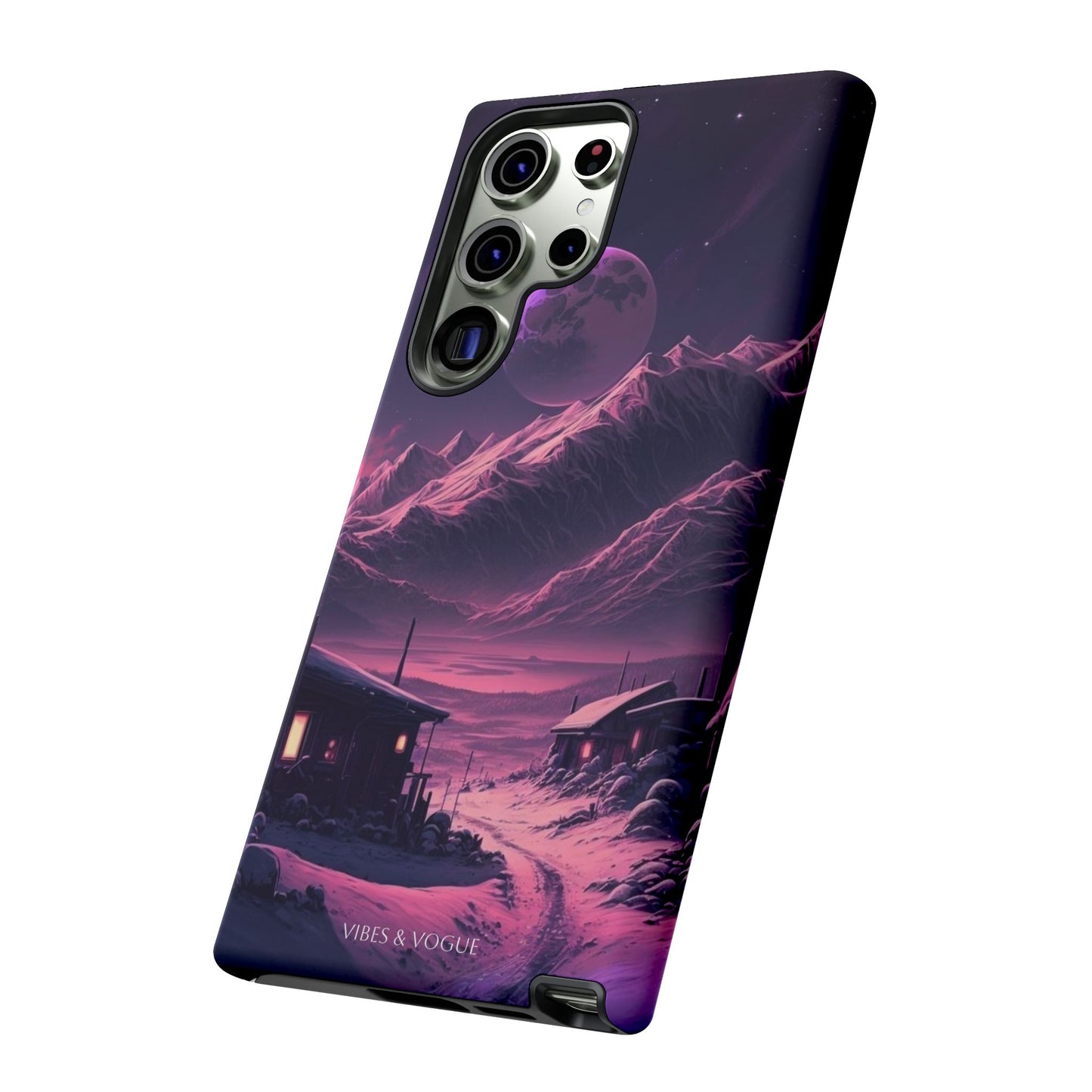 Futuristic Phone Case, Galaxy Aesthetic, Cosmic Art, Stylish Protection, Gifts for Tech Lovers