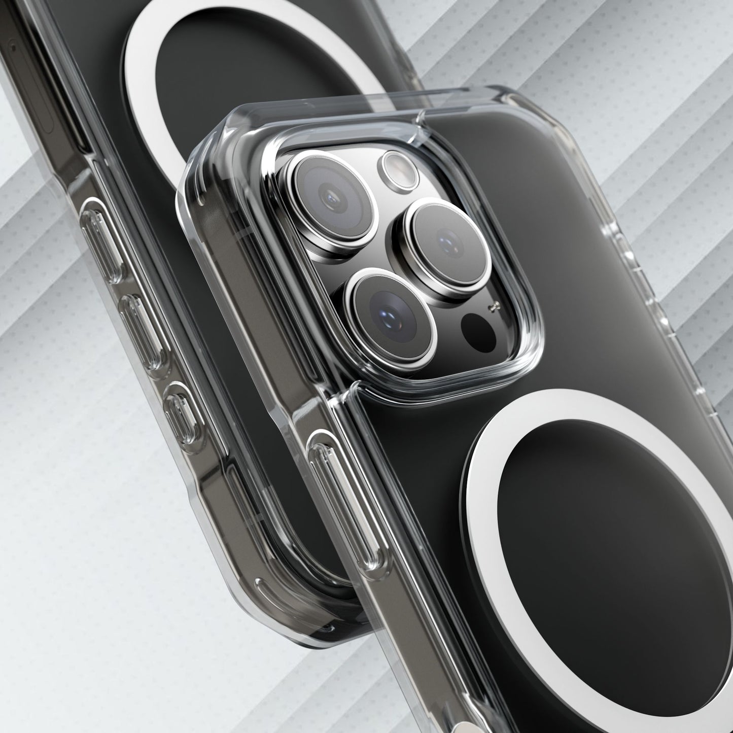 Magnetic Clear Impact Cases - Sleek Protection for Your iPhone with MagSafe Compatibility