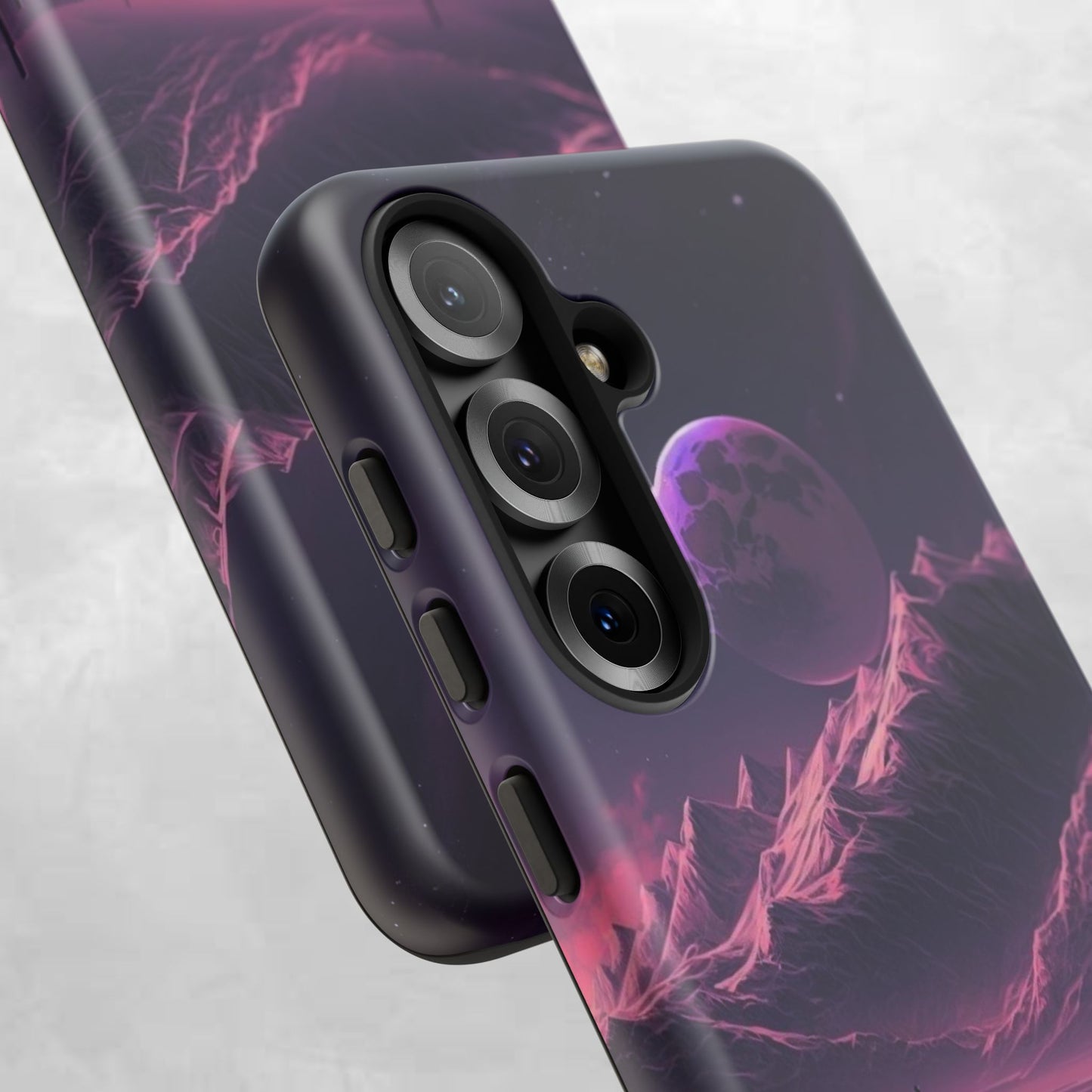 Futuristic Phone Case, Galaxy Aesthetic, Cosmic Art, Stylish Protection, Gifts for Tech Lovers