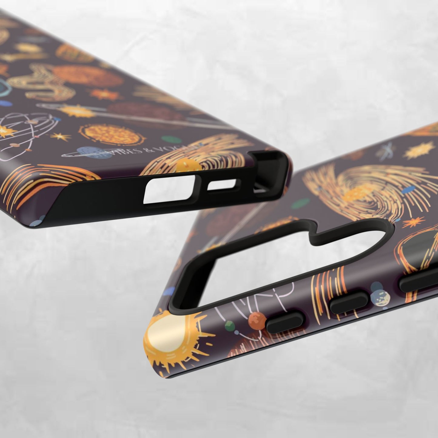 Space-Themed Phone Case - Cosmic Galaxy Design, Durable Protective Cover, Unique Gift, Celestial Lover's Accessory