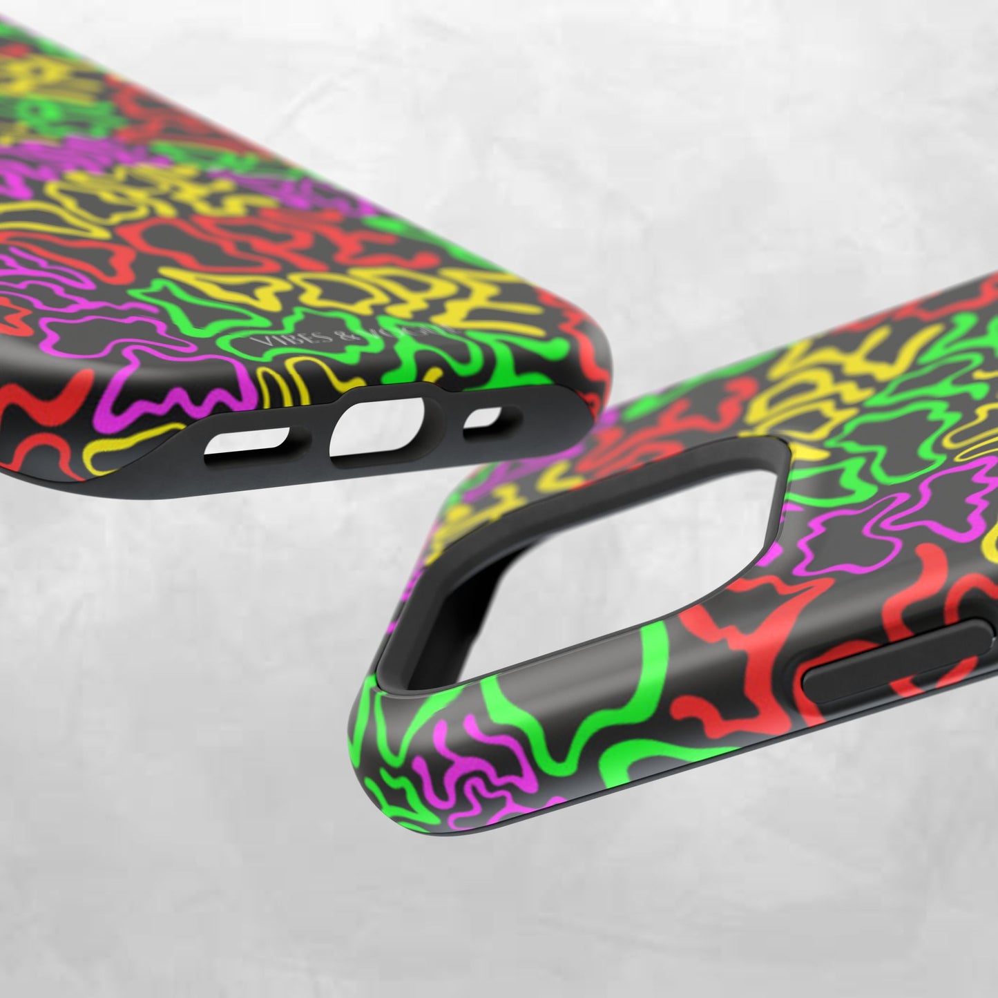 Colorful Magnetic Phone Cases, Funky Case for Teens, Cool Phone Accessories, Unique Gift for Friends, Vibrant Tough Cases, Phone Protection