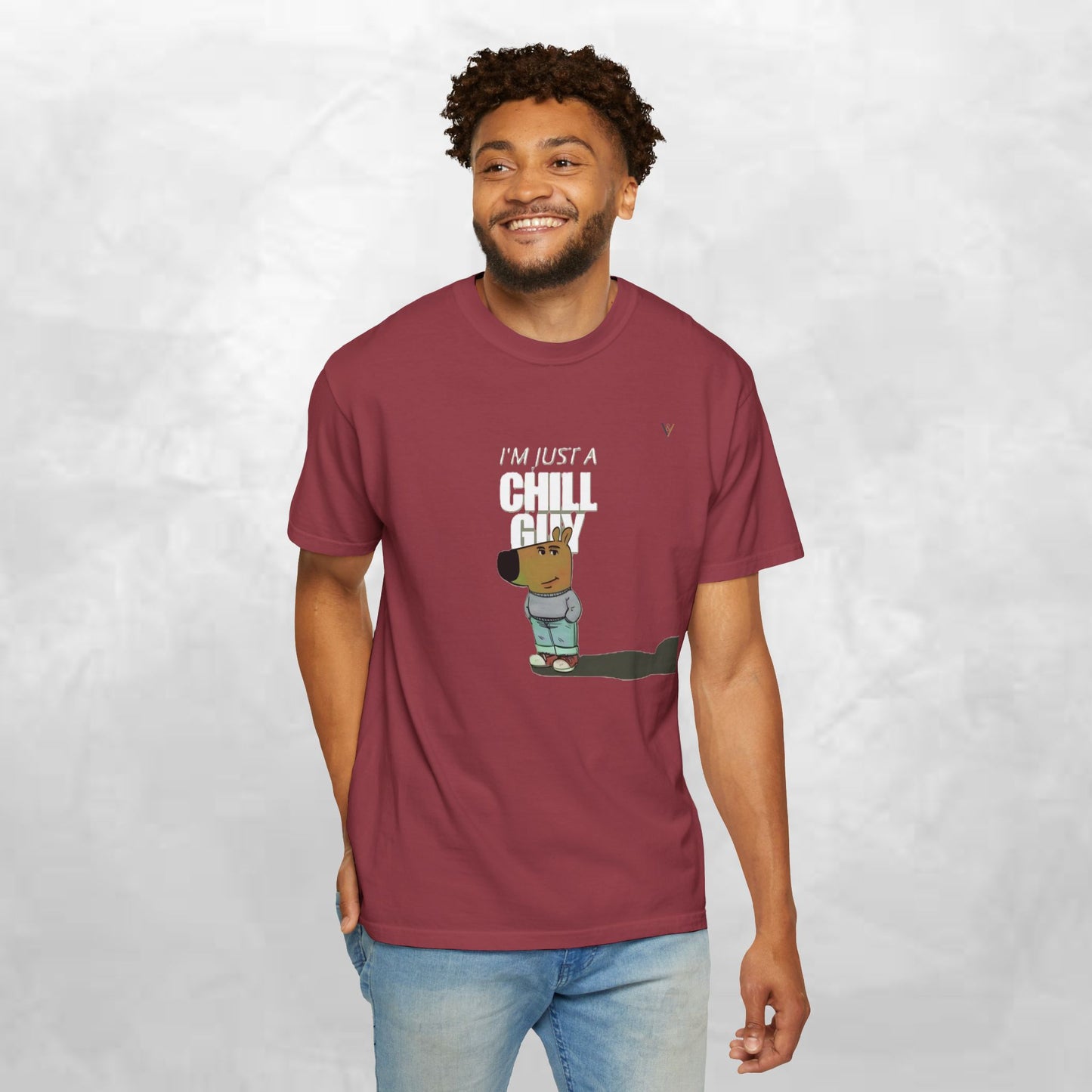 Chill Guy Graphic T-Shirt - Relaxed Unisex Tee for Casual Vibes