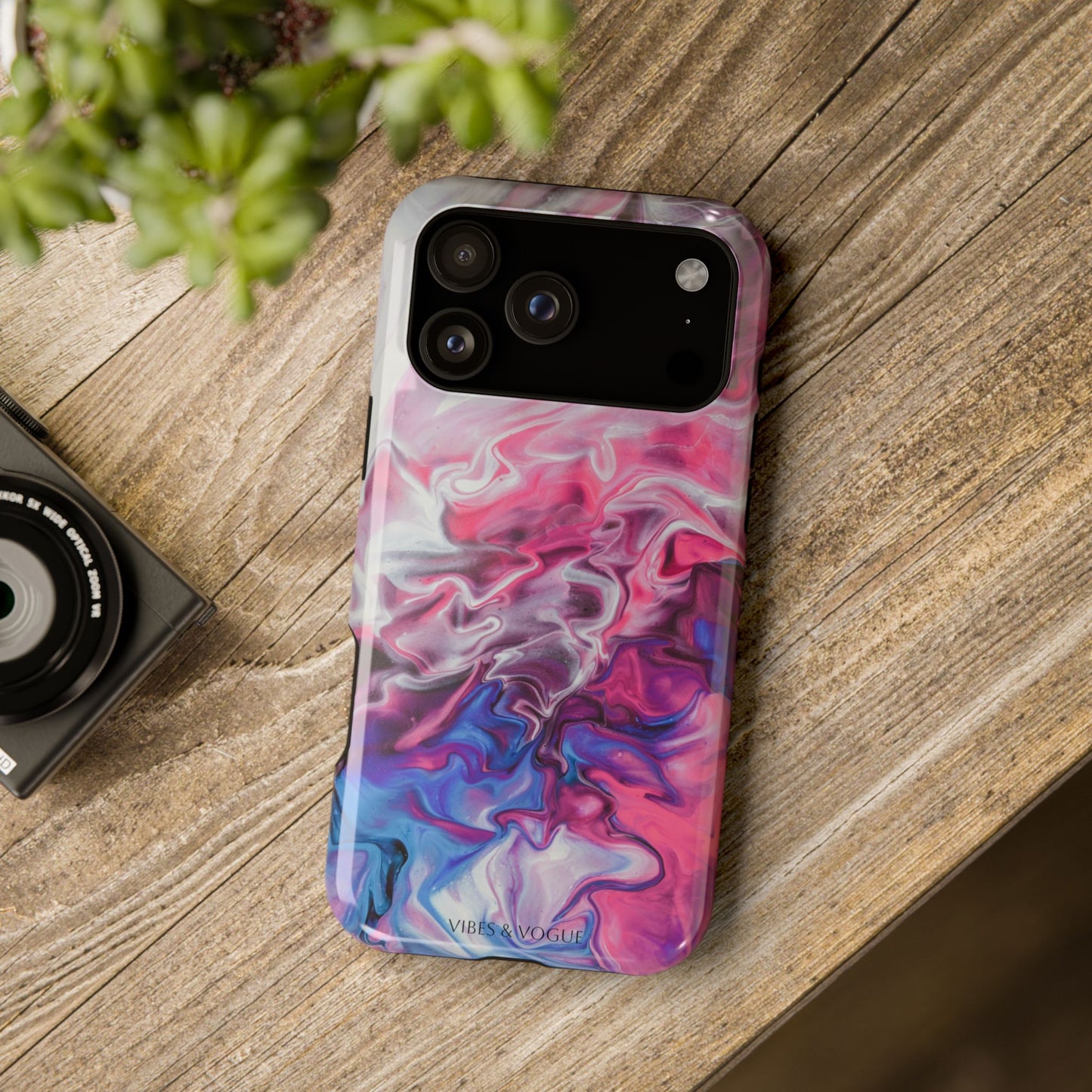 Vibrant Phone Case for Trendsetters | Abstract Marble Design, Impact-Resistant, Stylish Tech Accessory, Perfect Gift