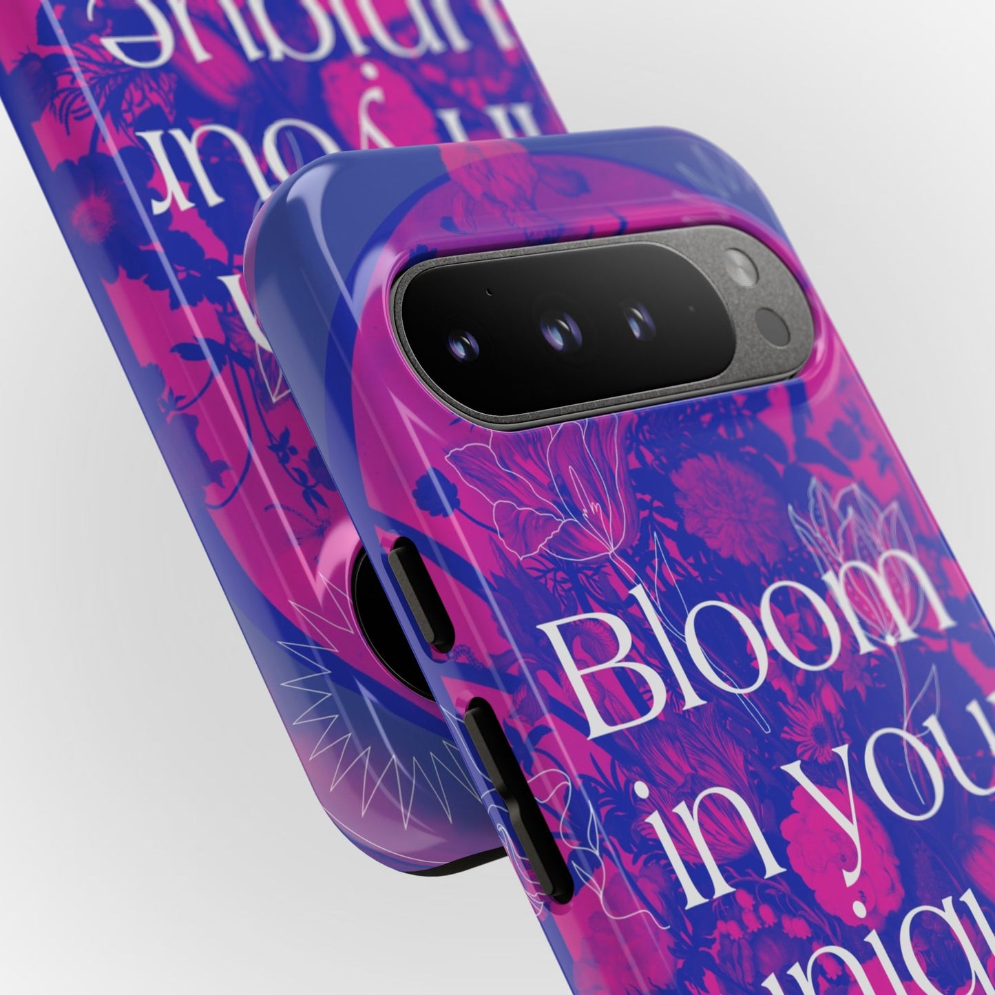 Bloom in Your Unique Way Phone Case - Tough and Stylish Design