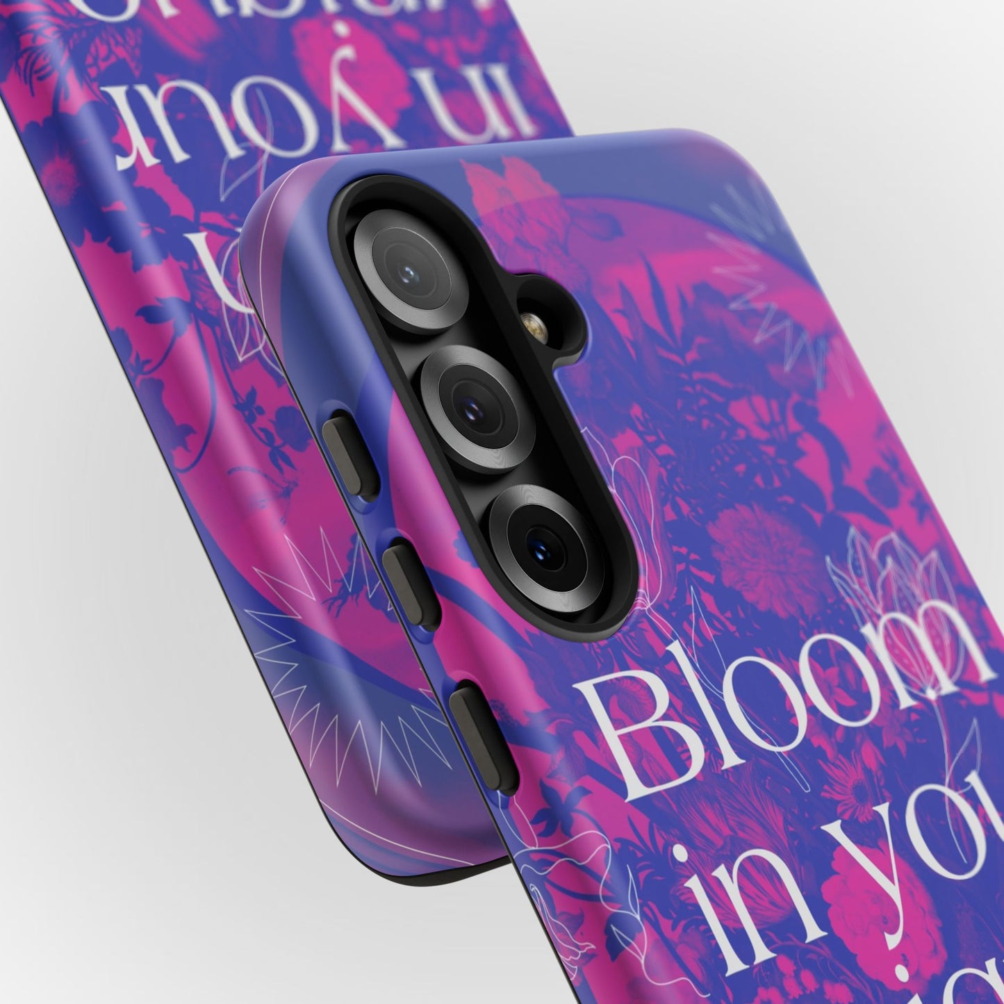 Bloom in Your Unique Way Phone Case - Tough and Stylish Design