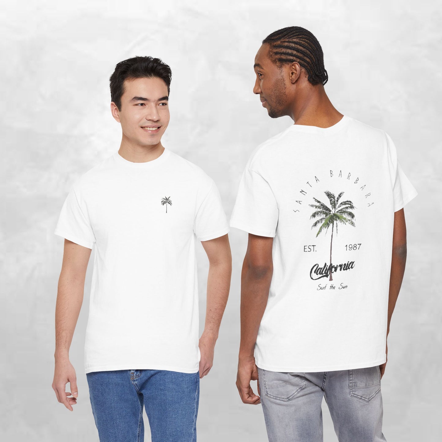 California Palm Tee — Vintage Palm Tree Graphic T-Shirt