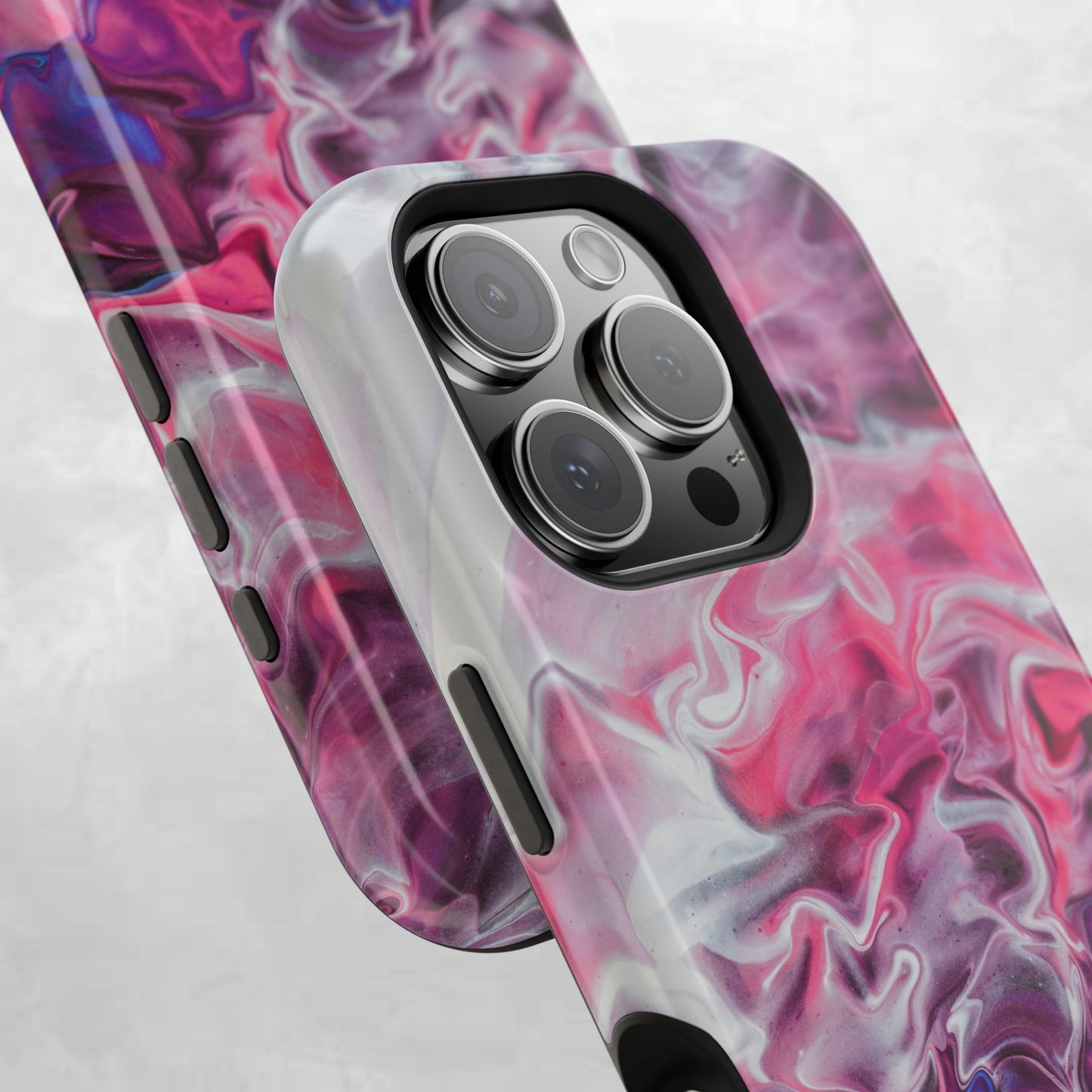 Vibrant Phone Case for Trendsetters | Abstract Marble Design, Impact-Resistant, Stylish Tech Accessory, Perfect Gift