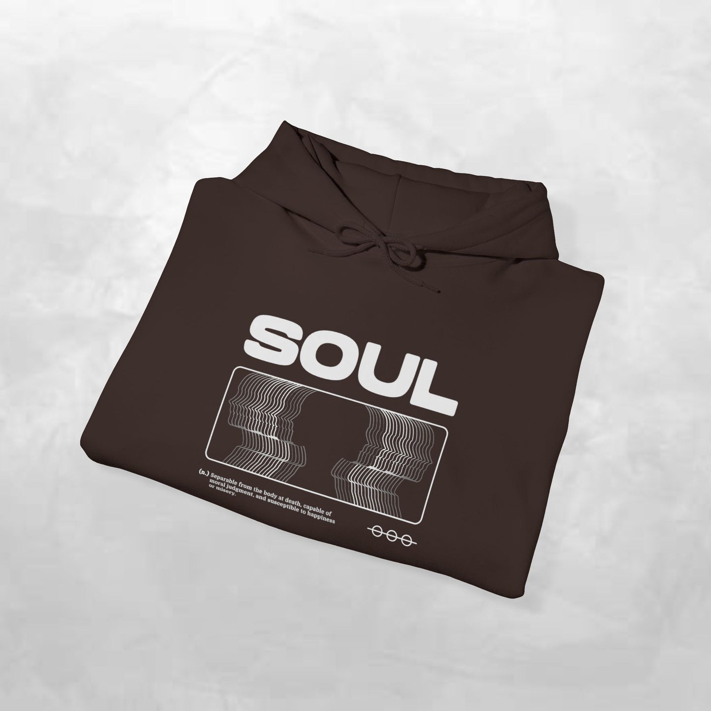 Soul Graphic Hoodie — Retro VHS Silhouette Streetwear