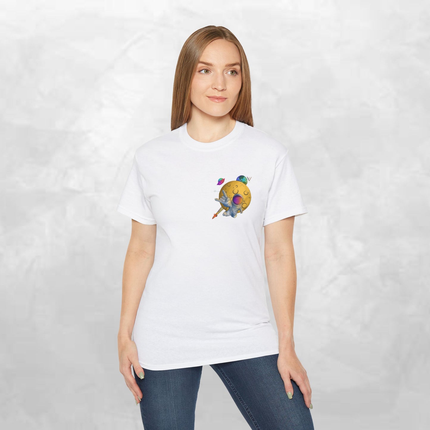 Funny Graphic Tee – "Happy Taco" Design for Food Lovers