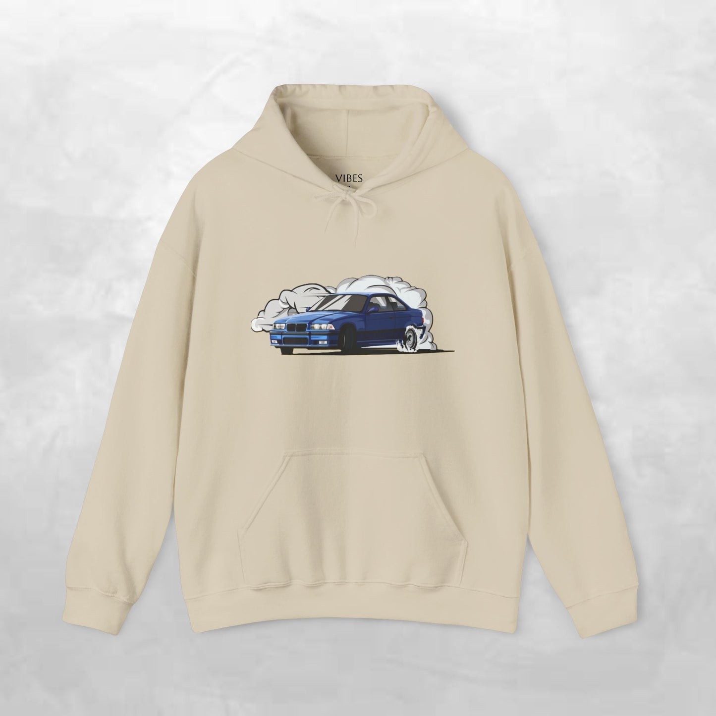 Cool Car Graphic Hoodie for Auto Lovers, Vintage Sweatshirt, Perfect Gift for Car Enthusiasts, Casual Wear, Unisex Hoodie
