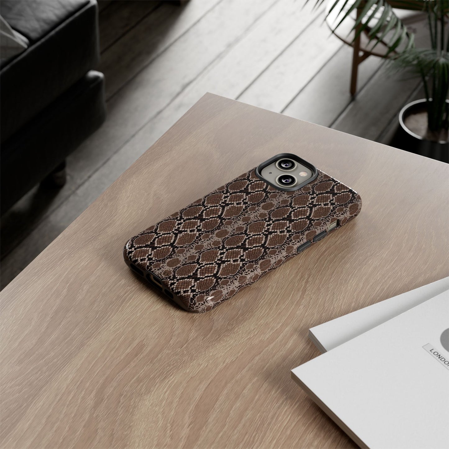 Stylish Python-Patterned Phone Case | Tough Cases