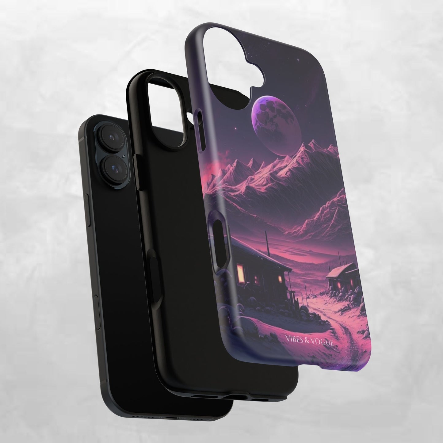 Futuristic Phone Case, Galaxy Aesthetic, Cosmic Art, Stylish Protection, Gifts for Tech Lovers