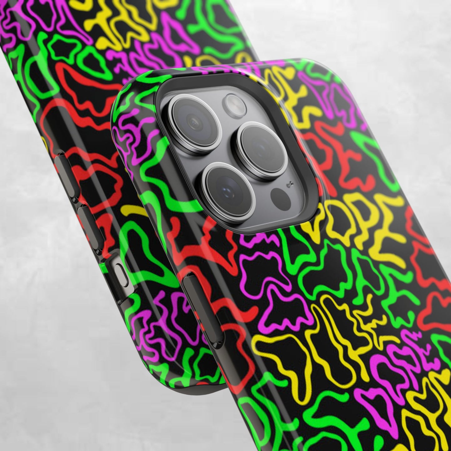 Colorful Magnetic Phone Cases, Funky Case for Teens, Cool Phone Accessories, Unique Gift for Friends, Vibrant Tough Cases, Phone Protection