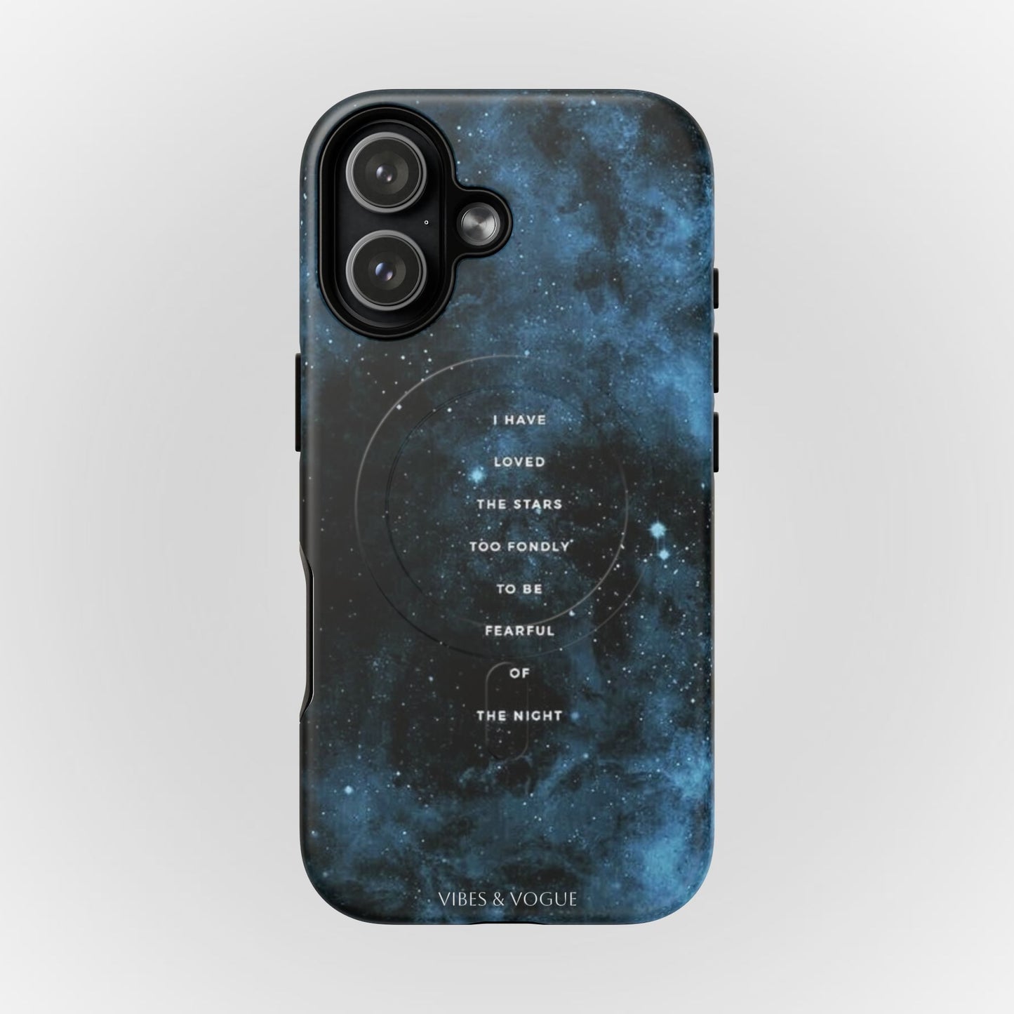 Galaxy-Inspired Tough Magnetic Phone Case - "I Have Loved the Stars"