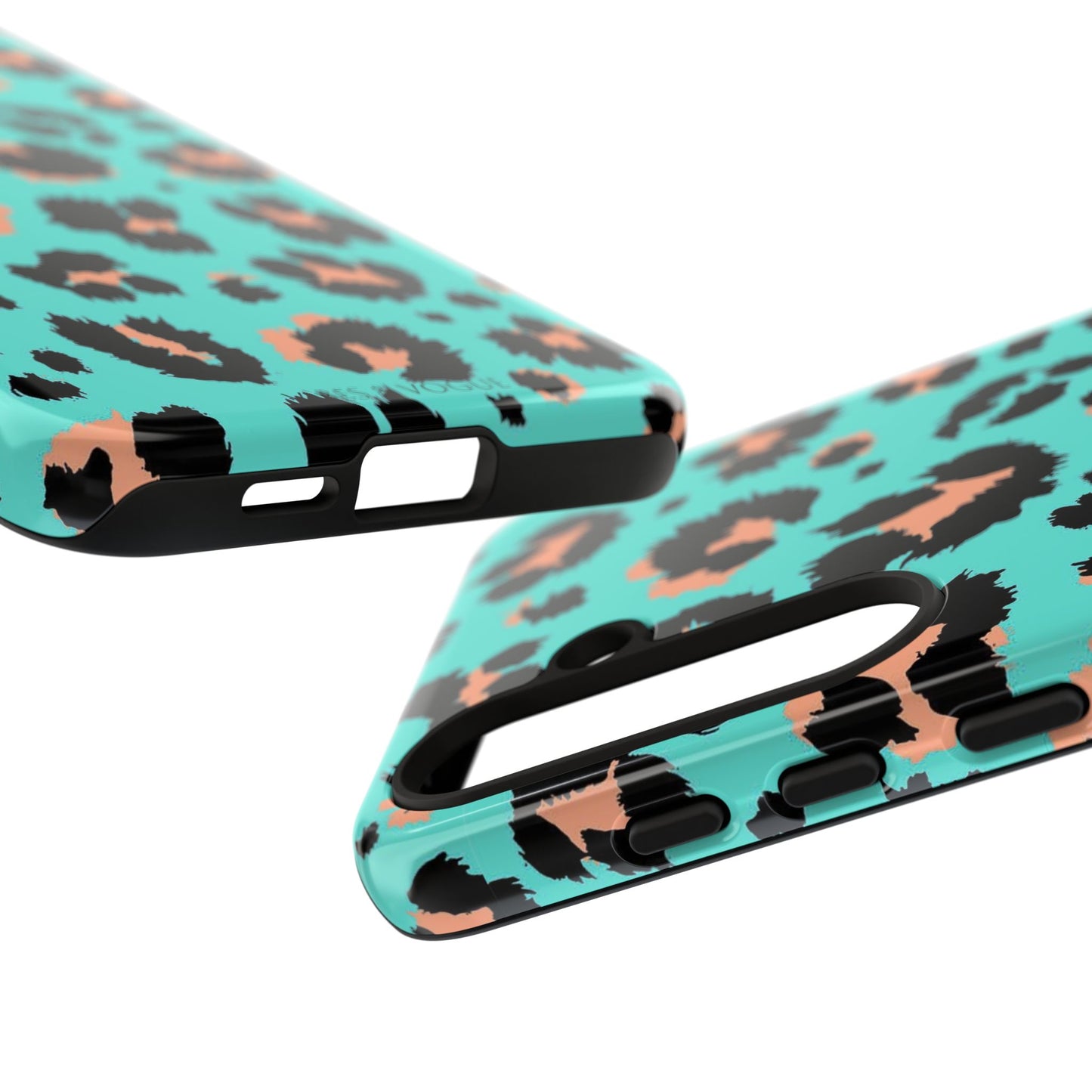 Leopard Print Phone Case, Tough Phone Case, Wild Style Accessory, Animal Print Cover, Stylish Phone Protection