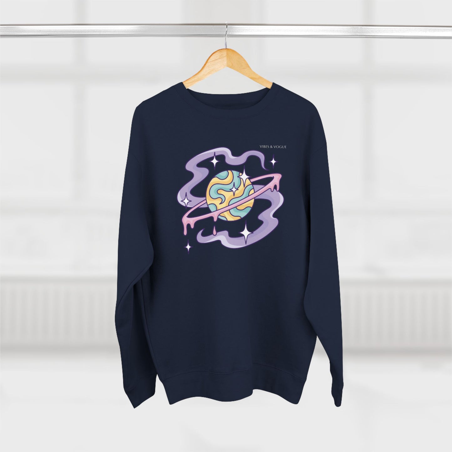 Funny Unisex Crewneck Sweatshirt - 'Hasta La Vista' Corn Design