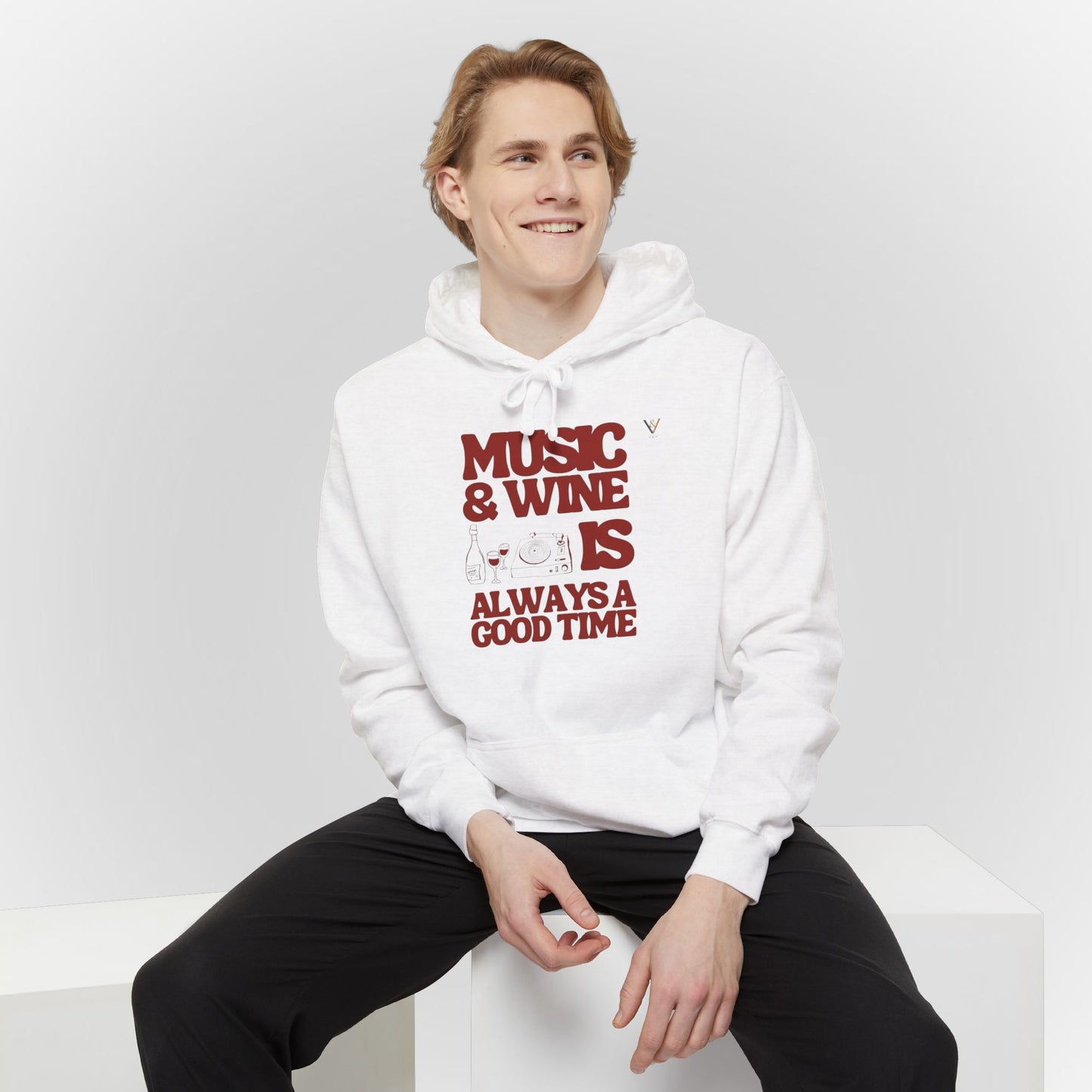 Comfortable Unisex Garment-Dyed Hoodie for Relaxed Days