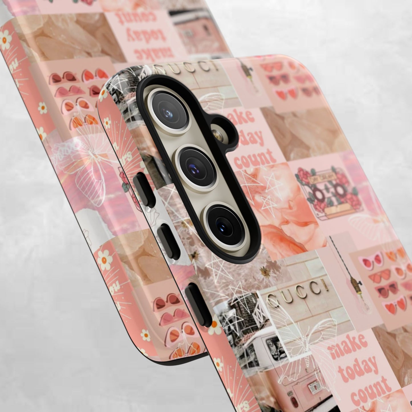 Stylish Phone Case for Trendsetters, Customizable Smartphone Cover, Vibes & Vogue Design, Floral Aesthetic Gift, Unique Tech Accessory