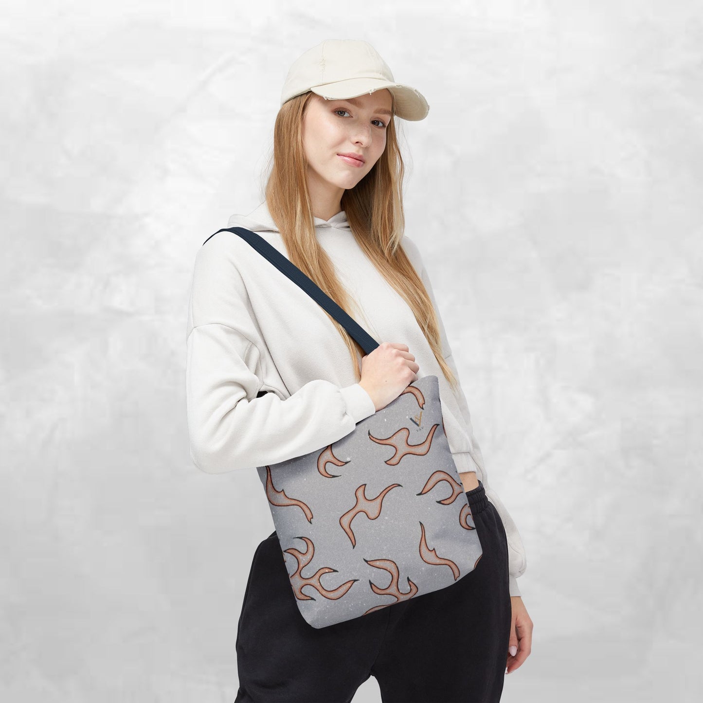 Stylish AOP Tote Bag - Trendy Reusable Shopping Bag, Casual Handbag, Gift for Her, Eco-friendly Tote, Everyday Carryall