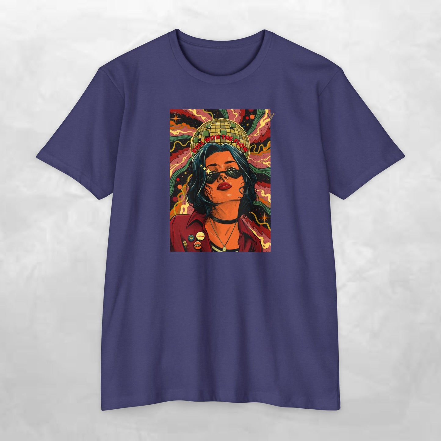 Bohemian Graphic T-Shirt - Vibrant Art Tee for Creative Souls
