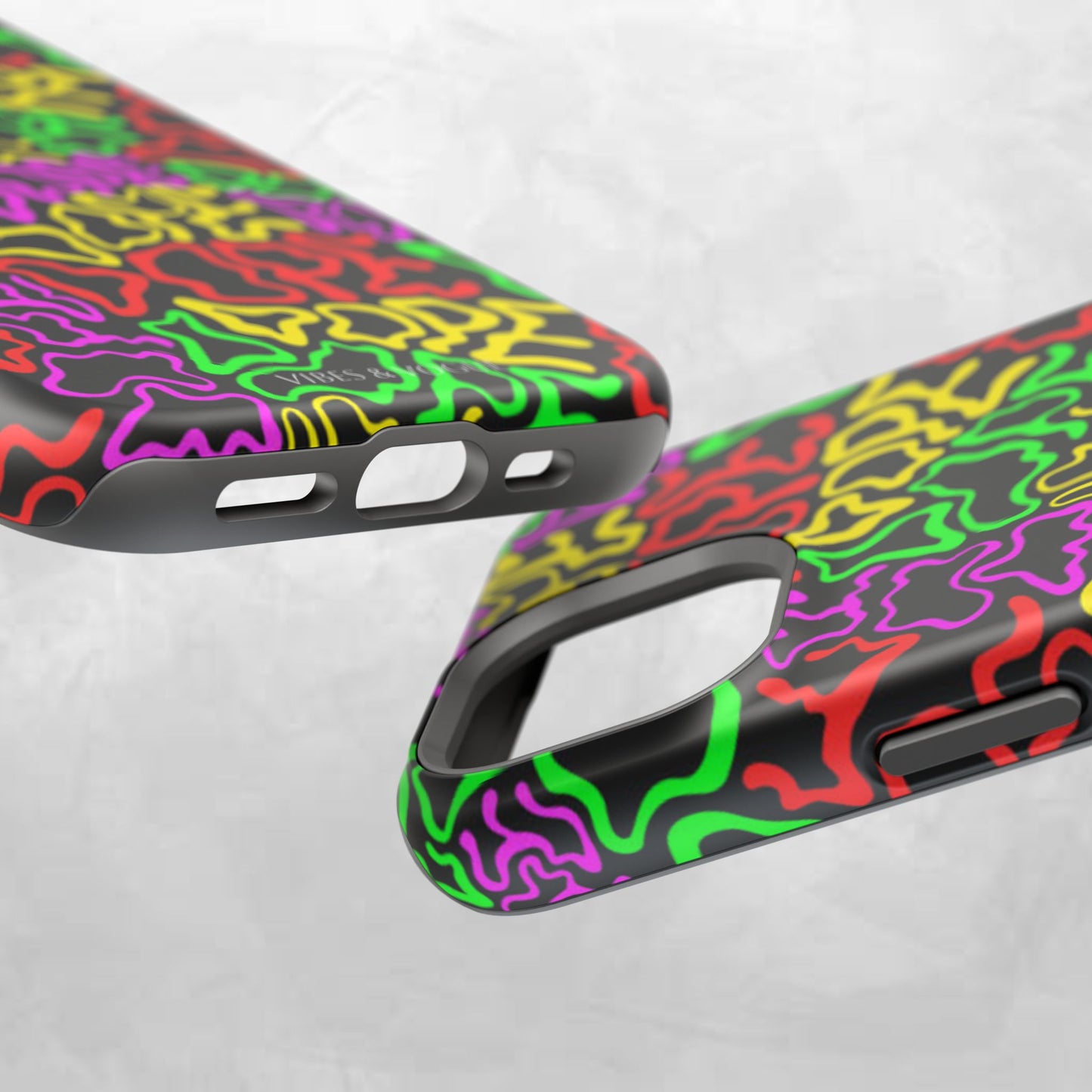 Colorful Magnetic Phone Cases, Funky Case for Teens, Cool Phone Accessories, Unique Gift for Friends, Vibrant Tough Cases, Phone Protection