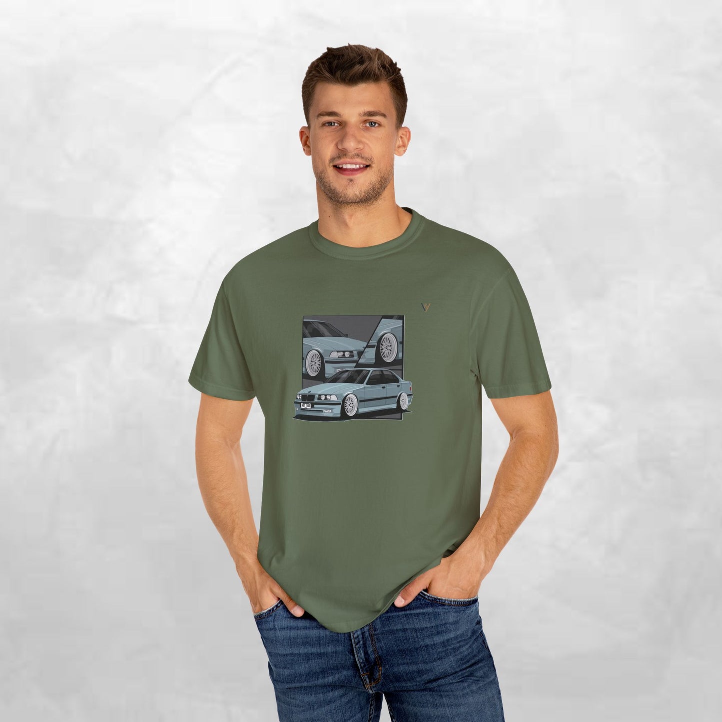 Retro Car Graphic T-Shirt, Cool Car Tee, Vintage Auto Apparel, Unisex Casual Shirt, Gift for Car Lovers, Automotive Fashion