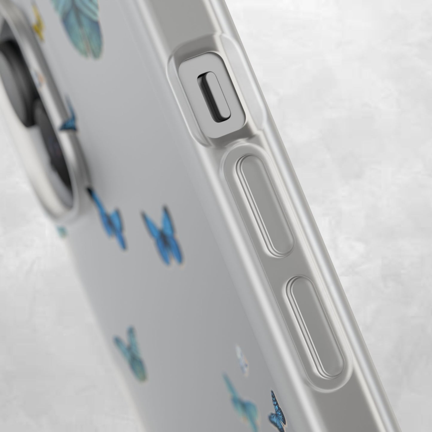 Butterfly Vibes Phone Case, Flexible Phone Cover, Elegant Phone Accessory, Gift for Nature Lovers, Spring Decor, Eco-Friendly Case