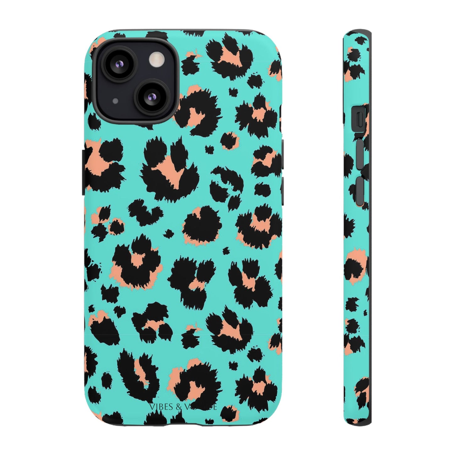 Leopard Print Phone Case, Tough Phone Case, Wild Style Accessory, Animal Print Cover, Stylish Phone Protection
