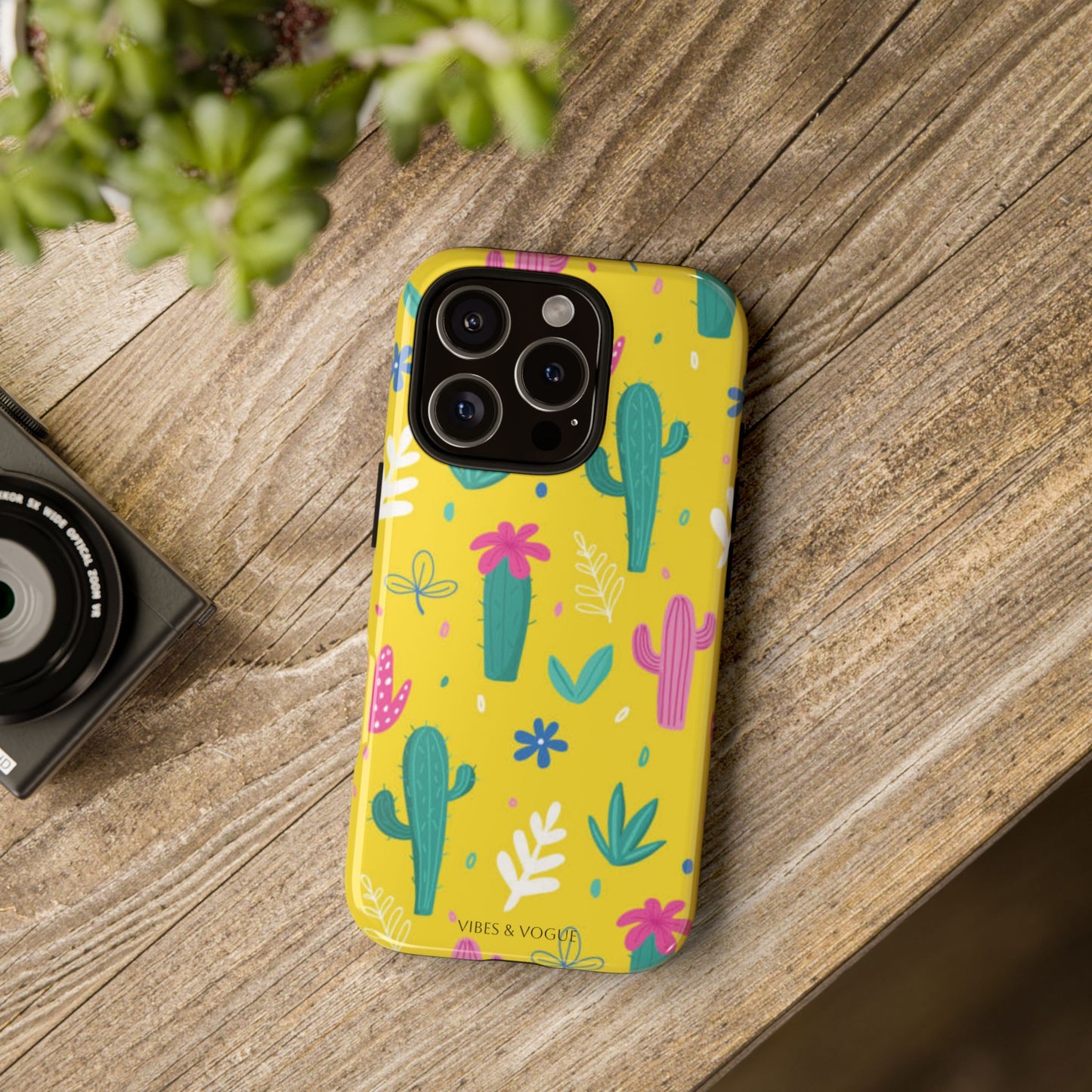 Cactus Phone Case - Tough Cases for Nature Lovers