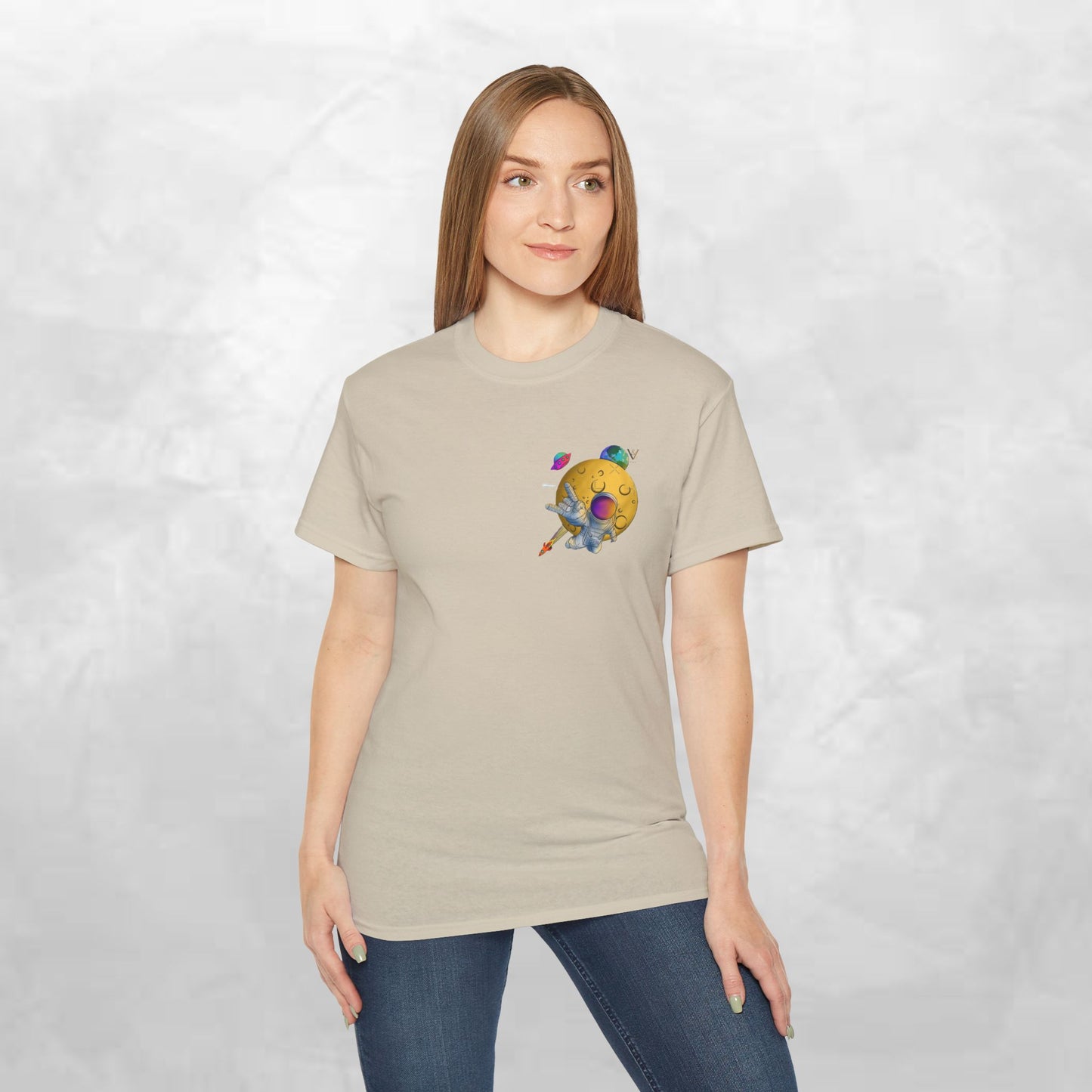 Funny Graphic Tee – "Happy Taco" Design for Food Lovers