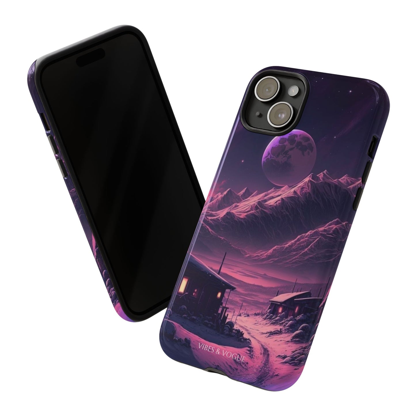 Futuristic Phone Case, Galaxy Aesthetic, Cosmic Art, Stylish Protection, Gifts for Tech Lovers